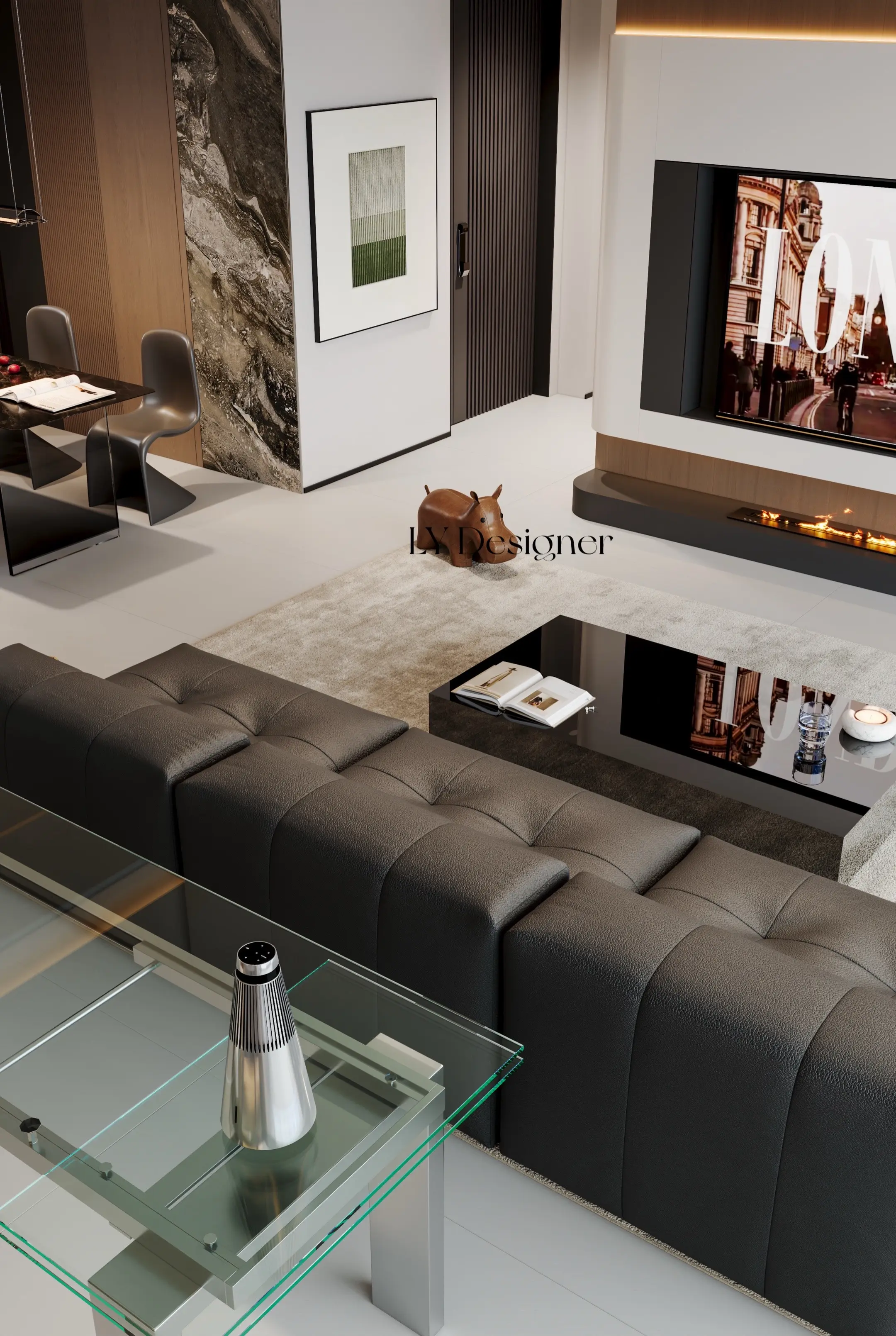 📍 项目坐标：浙江 📏 建筑面积：108㎡ 🎨 设计风格：意式轻...