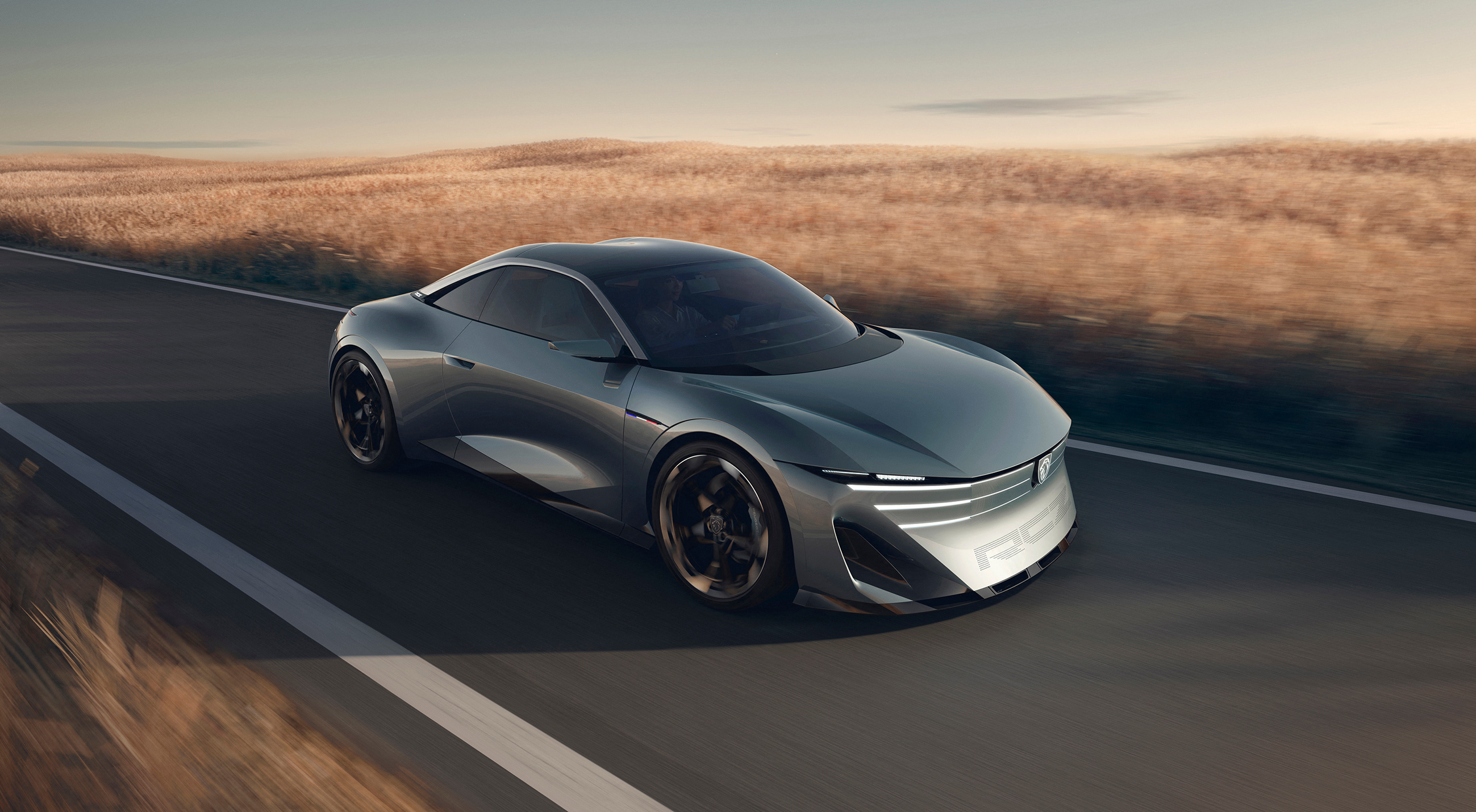 一天一张文艺照 标致双气泡车顶回归！RCZ Vision概念车发布～采用“Fel