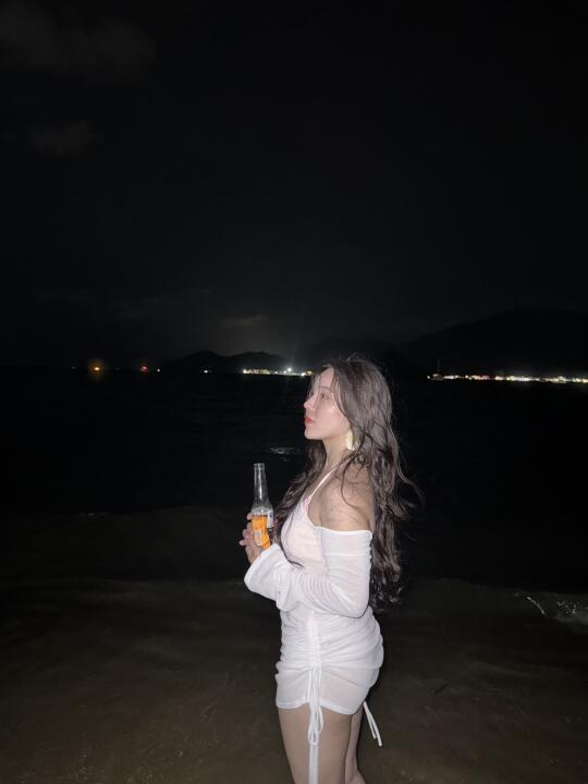 想和你一起看海吹风喝啤酒