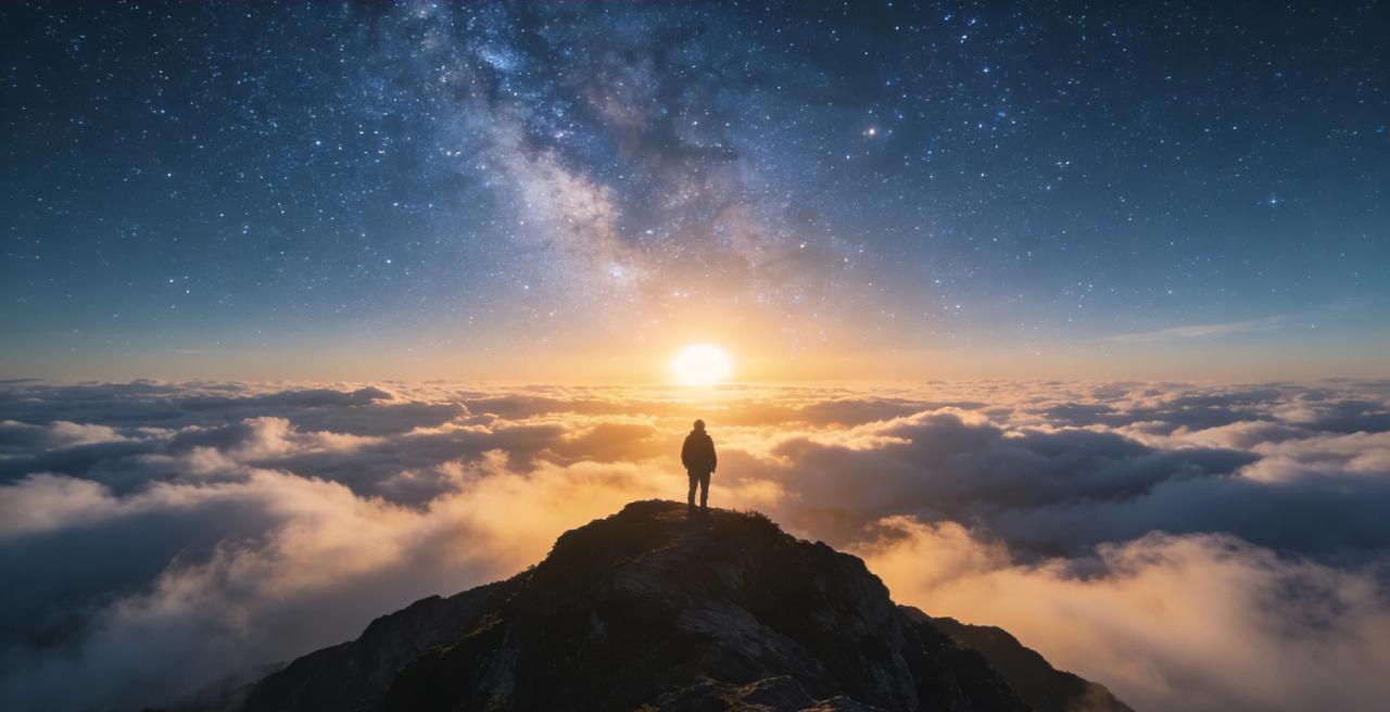 熬过万丈孤苦，藏下星辰大海
 
人生从来都不是一路繁花相伴的坦途，更多时候，是一