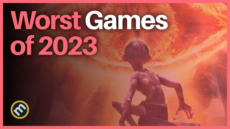 知名评分网站公布2023年十大最差游戏：《魔戒咕噜》均分34夺冠