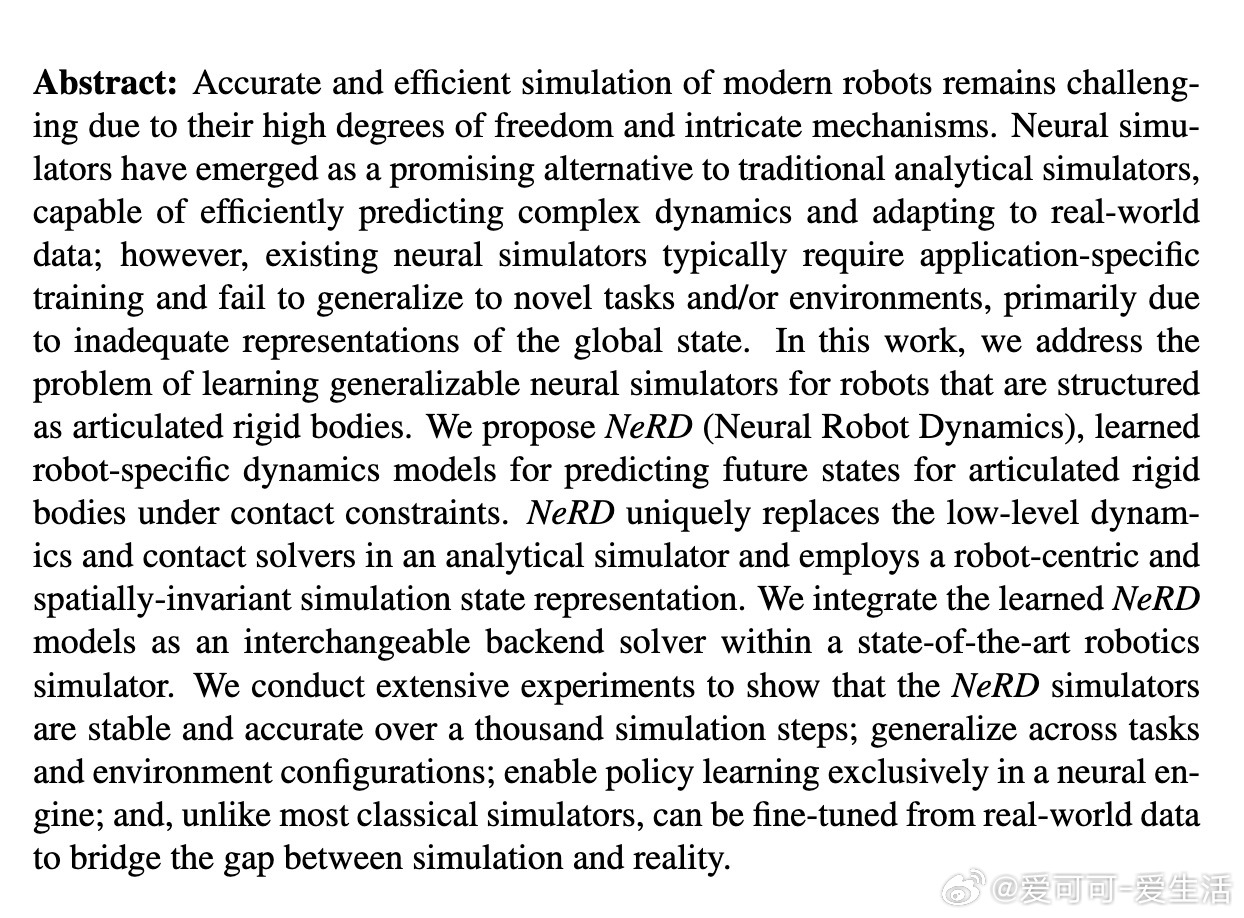 [RO]《Neural Robot Dynamics》J Xu, E Heide