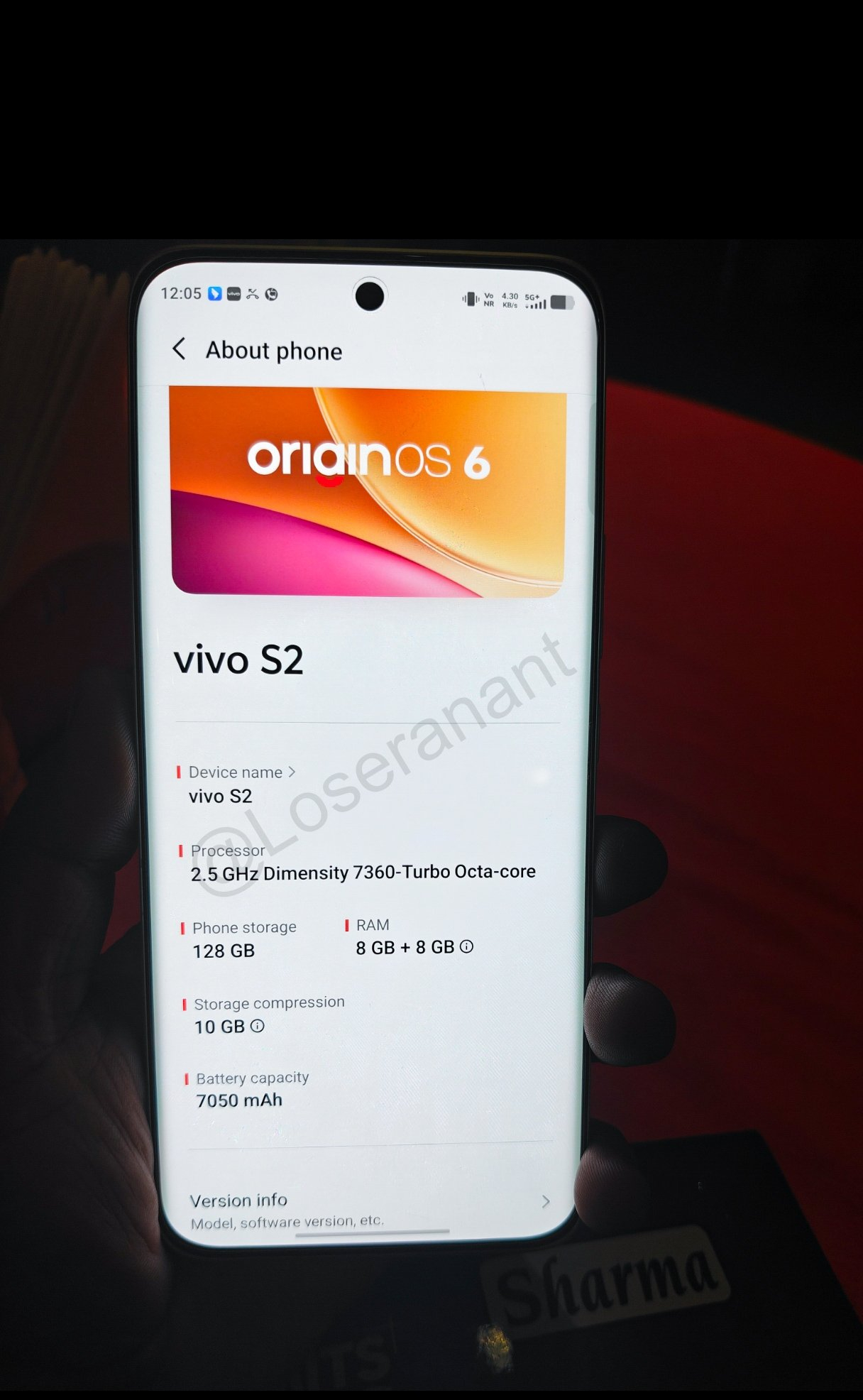 蓝厂在印度市场要发布vivo S2马上就要上市了• 6.83 英寸 1.5K 1