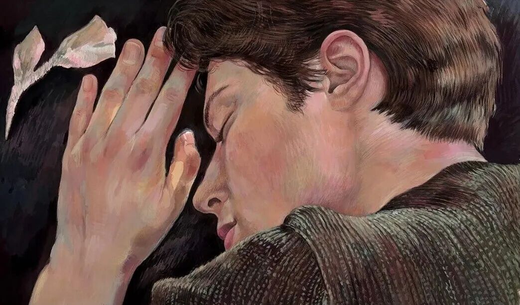 Polina Mayer｜圣彼得堡当代艺术家作品以朦胧柔和的笔触描摹睡眠与向内的
