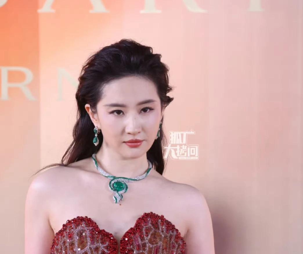 宝格丽那俩女明星，刘亦菲和赵露思，不管她们穿啥衣服，就看脸的话，就是医美和没医美