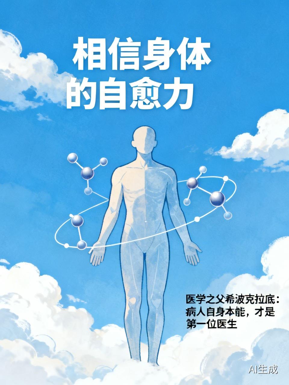 为什么不相信你自己的身体？总被外界的因素牵着走。那些烟幕弹都宣传了什么?什么有利