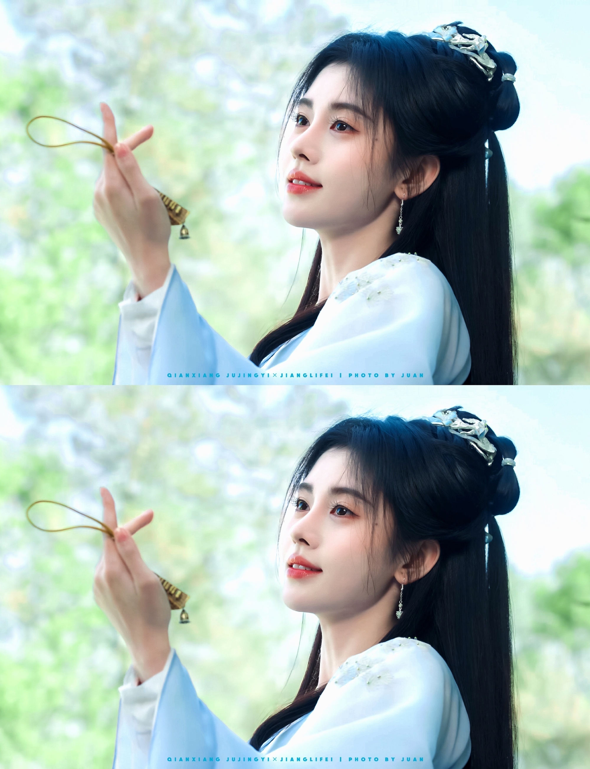 鞠婧祎千香 🍊鞠婧祎姜黎非 "枫叶飘向九月的乡野，我怀揣着心动与你邂逅""𝓣