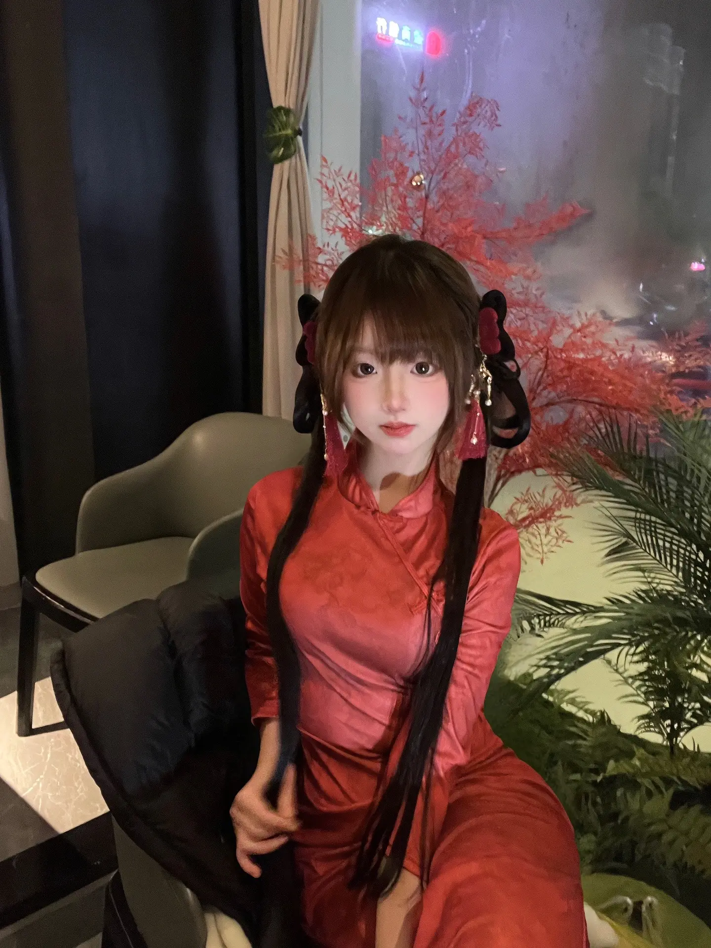 灯火葳蕤 揉皱你眼眉 东方美学