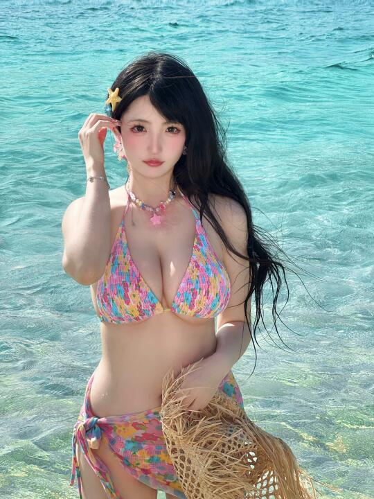 🫧🩵穿了喜欢的比基尼