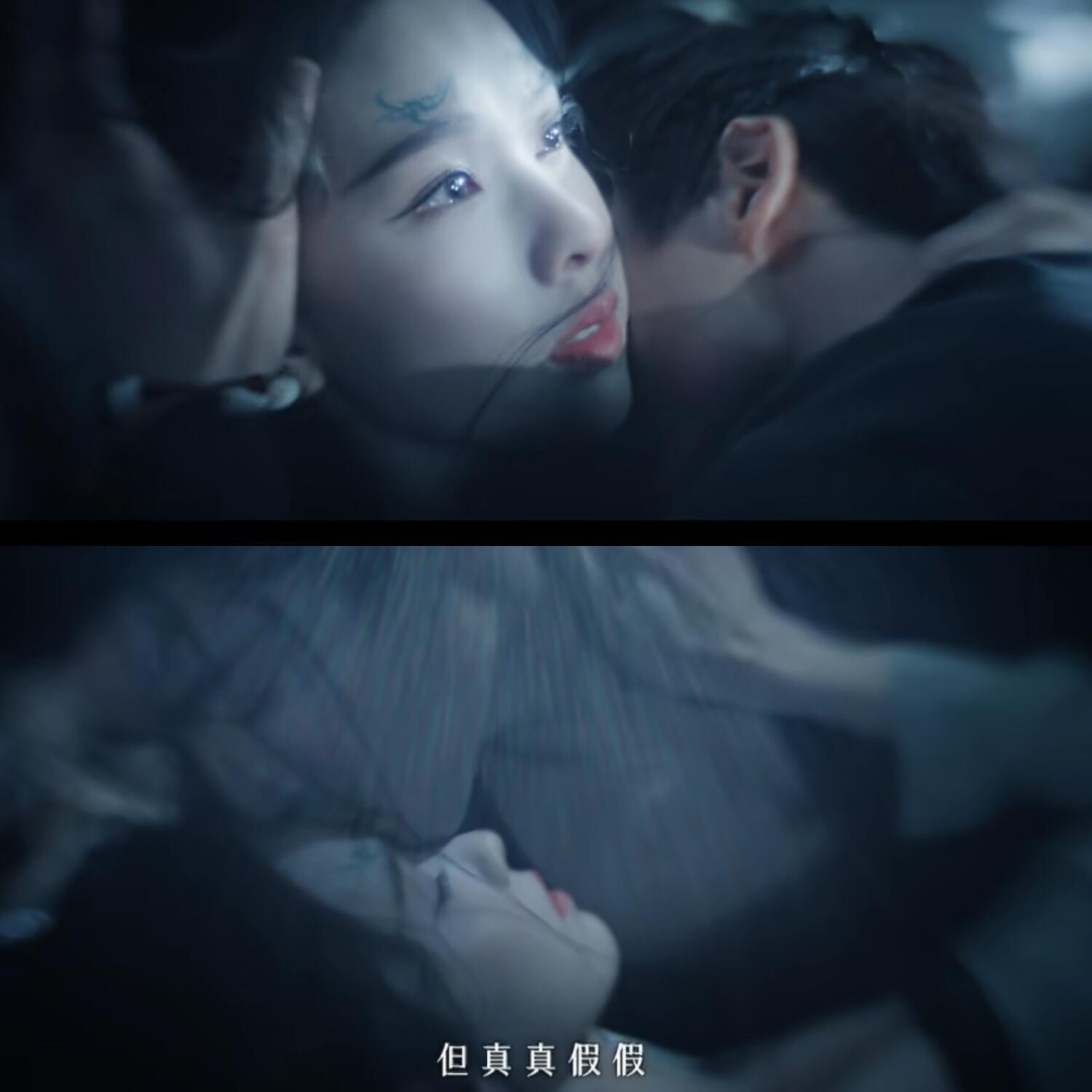 曾舜晞陈都灵洞房打戏曾舜晞陈都灵新剧对抗路夫妇洞房变对决现场，曾舜晞陈都灵眼神全