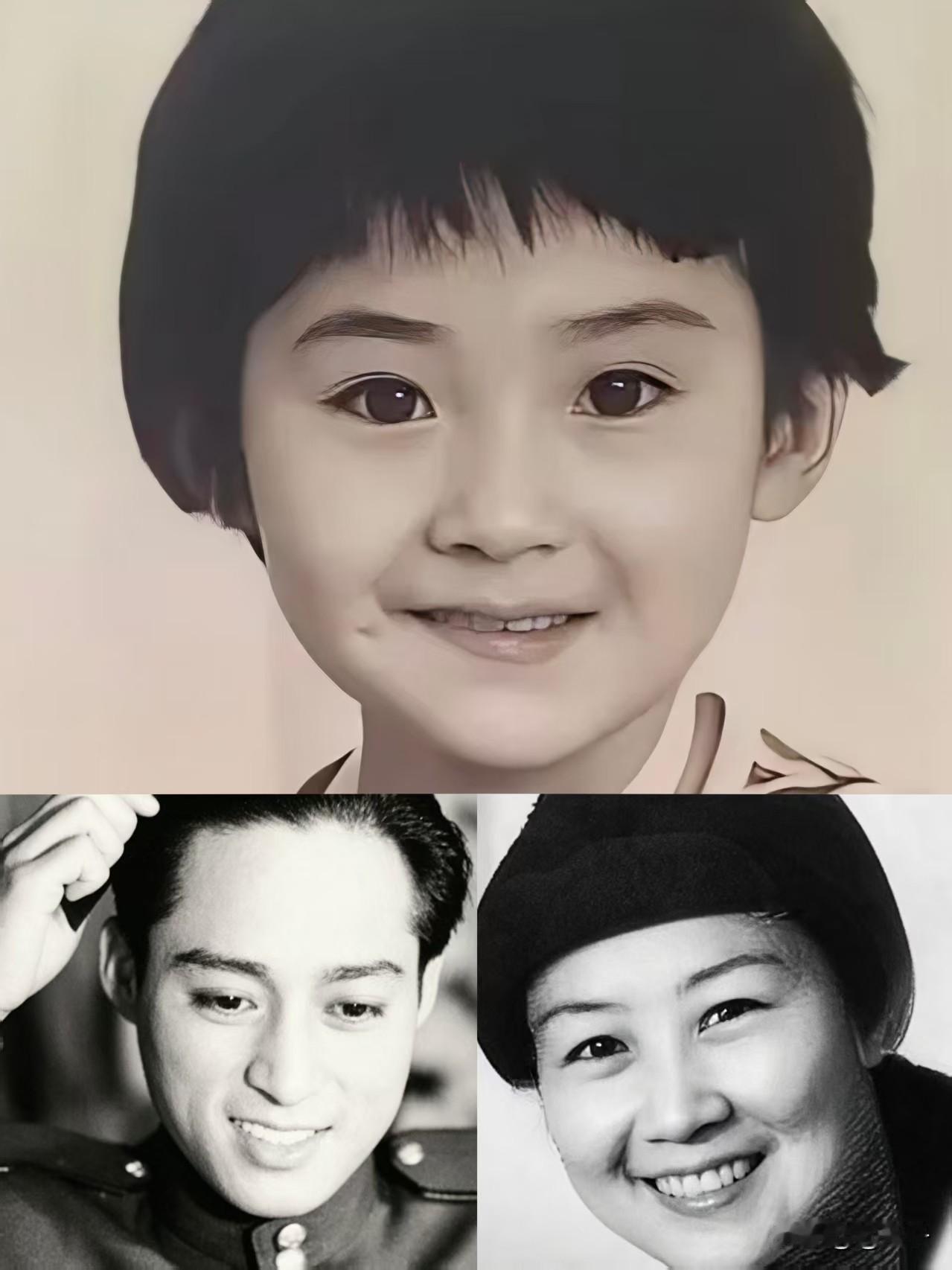 许晴的父母可以用郎才女貌形容，她的父亲原籍是山西人，年轻时当过兵，后来转入总政歌