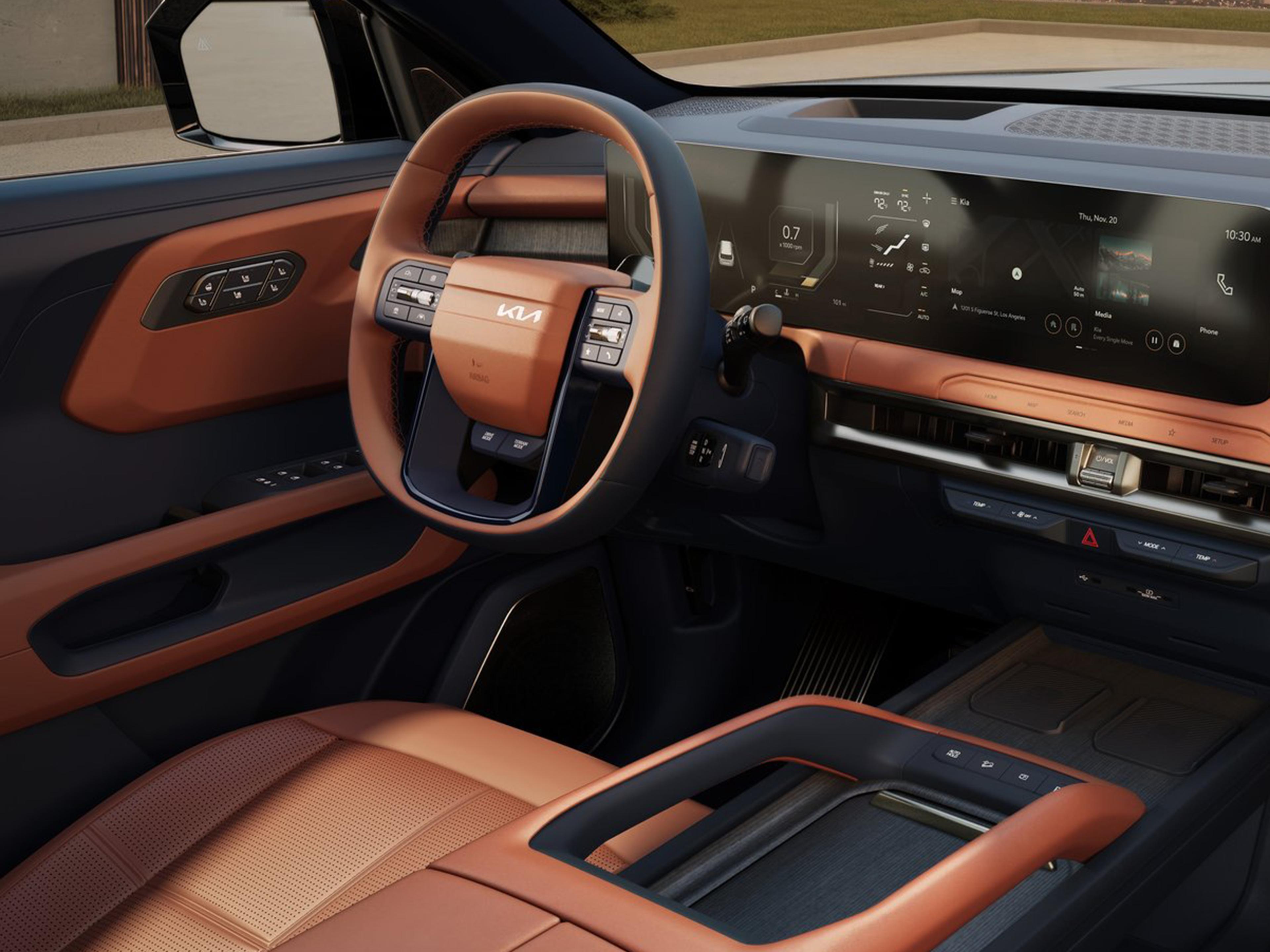 【起亚计划推出非承载式皮卡及 Telluride 增程电动版（EREV）】起亚公