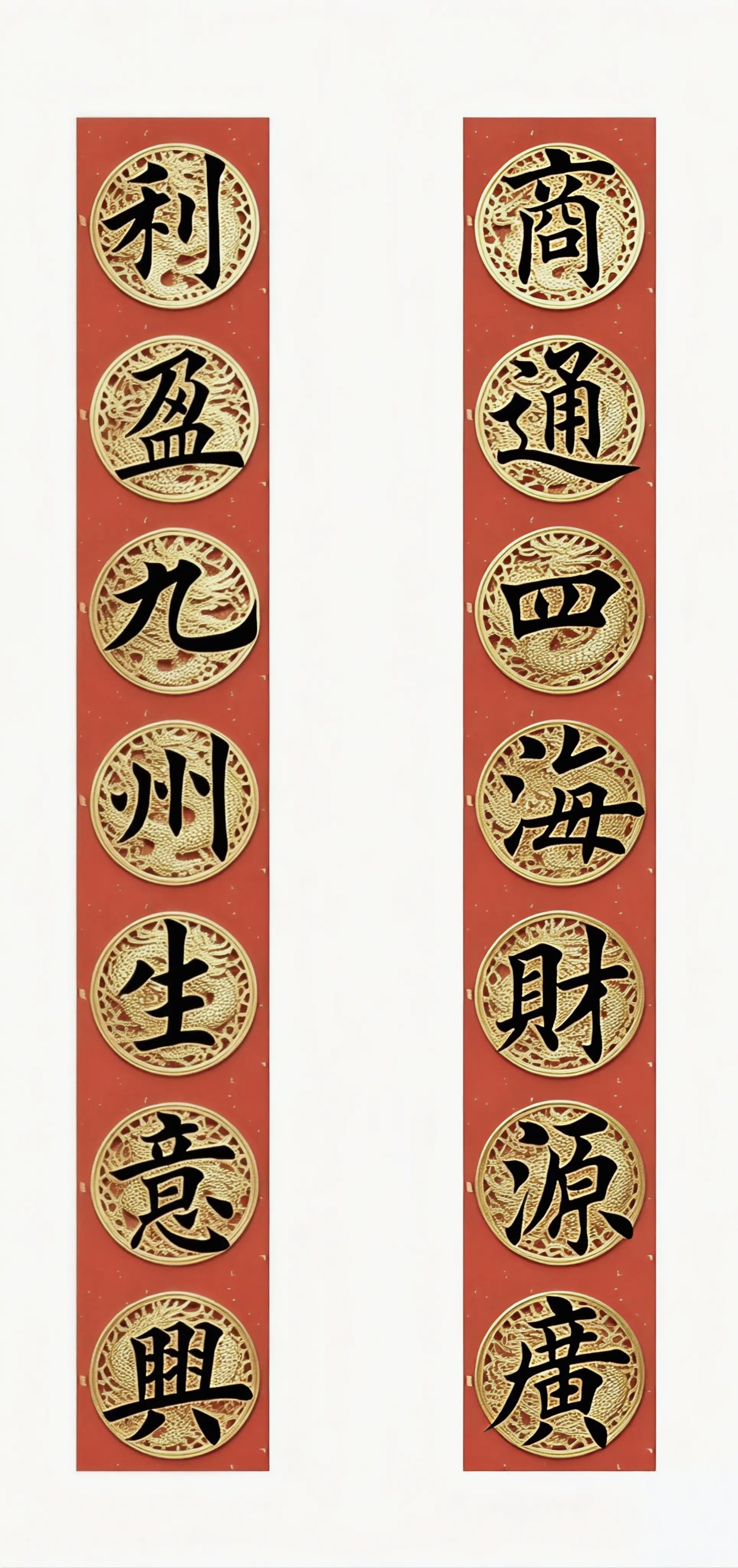 2026马年对联系列。