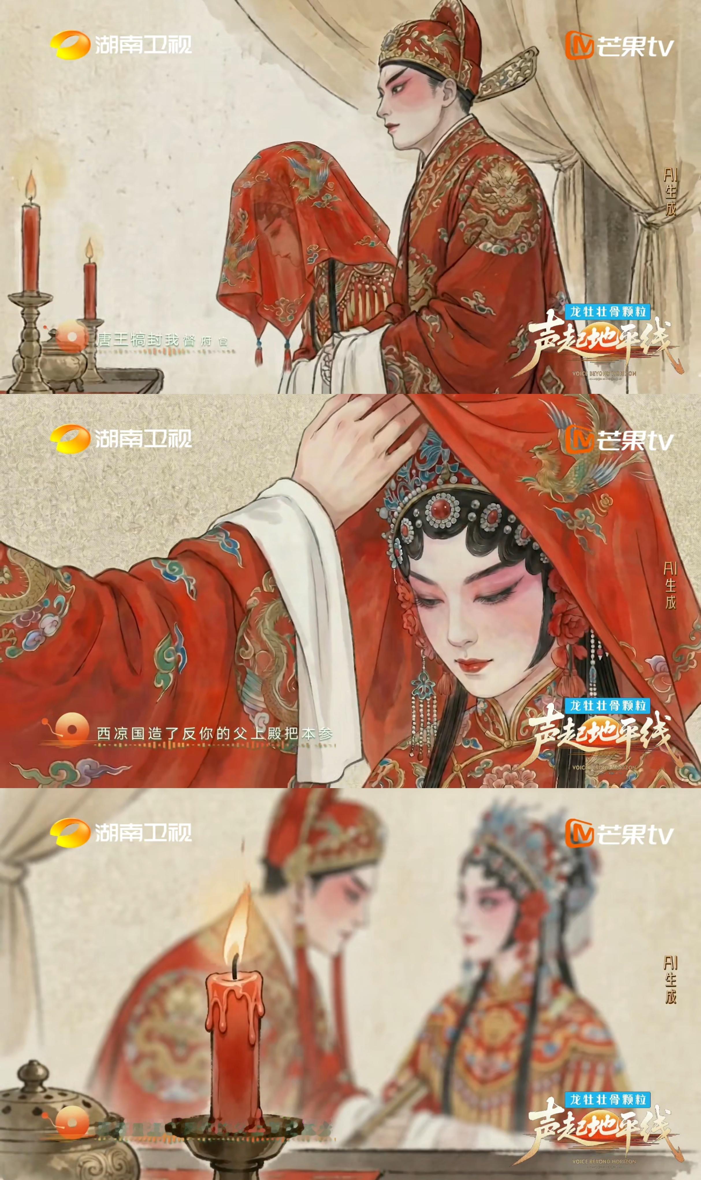  女歌手带病演出太敬业了我的天，所有人都来感受湖南卫视用AI做的MV，如今利用A