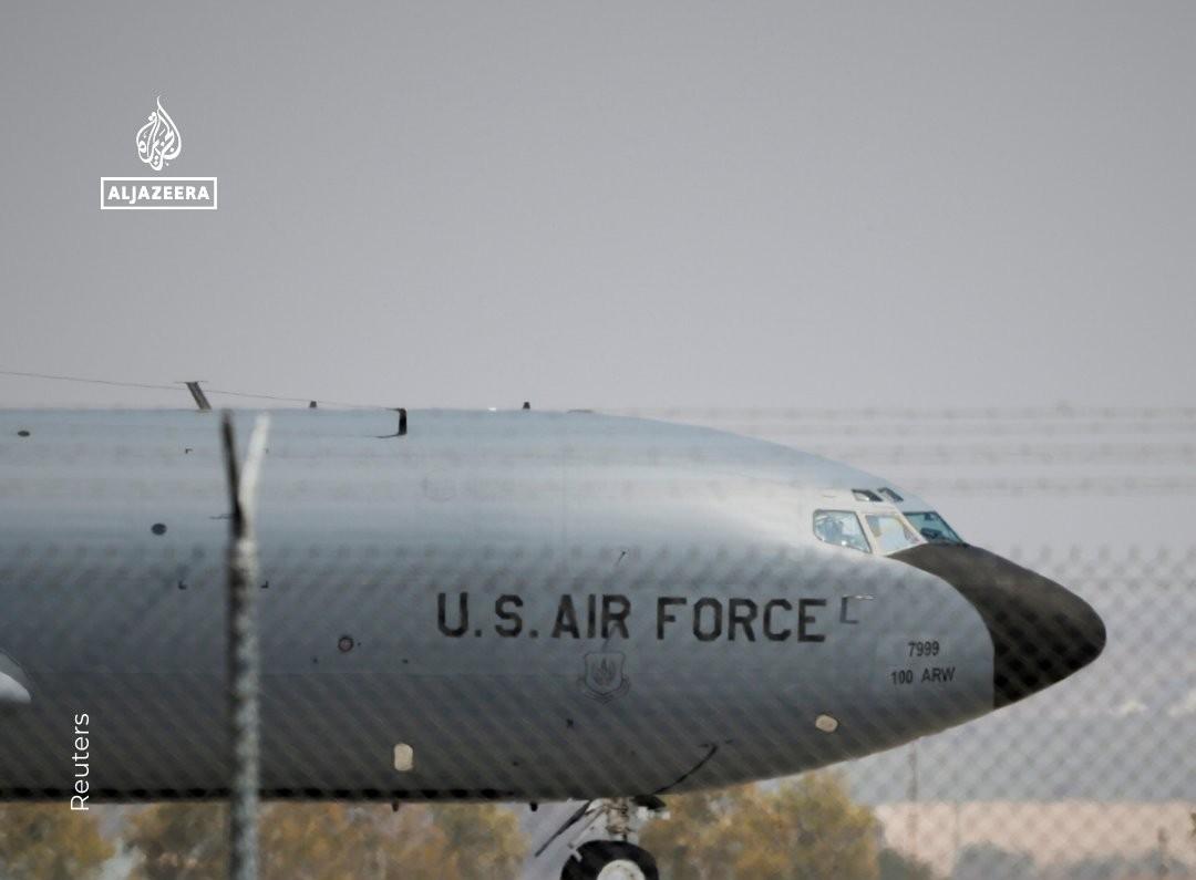 突发新闻——美国中央司令部（CENTCOM）证实，一架在伊拉克西部坠毁的KC-1