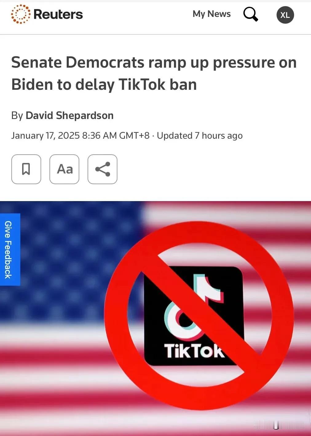 民主党人，拜登首鼠两端、作茧自缚
最后不仅让特朗普借TikTok成为大选赢家，而
