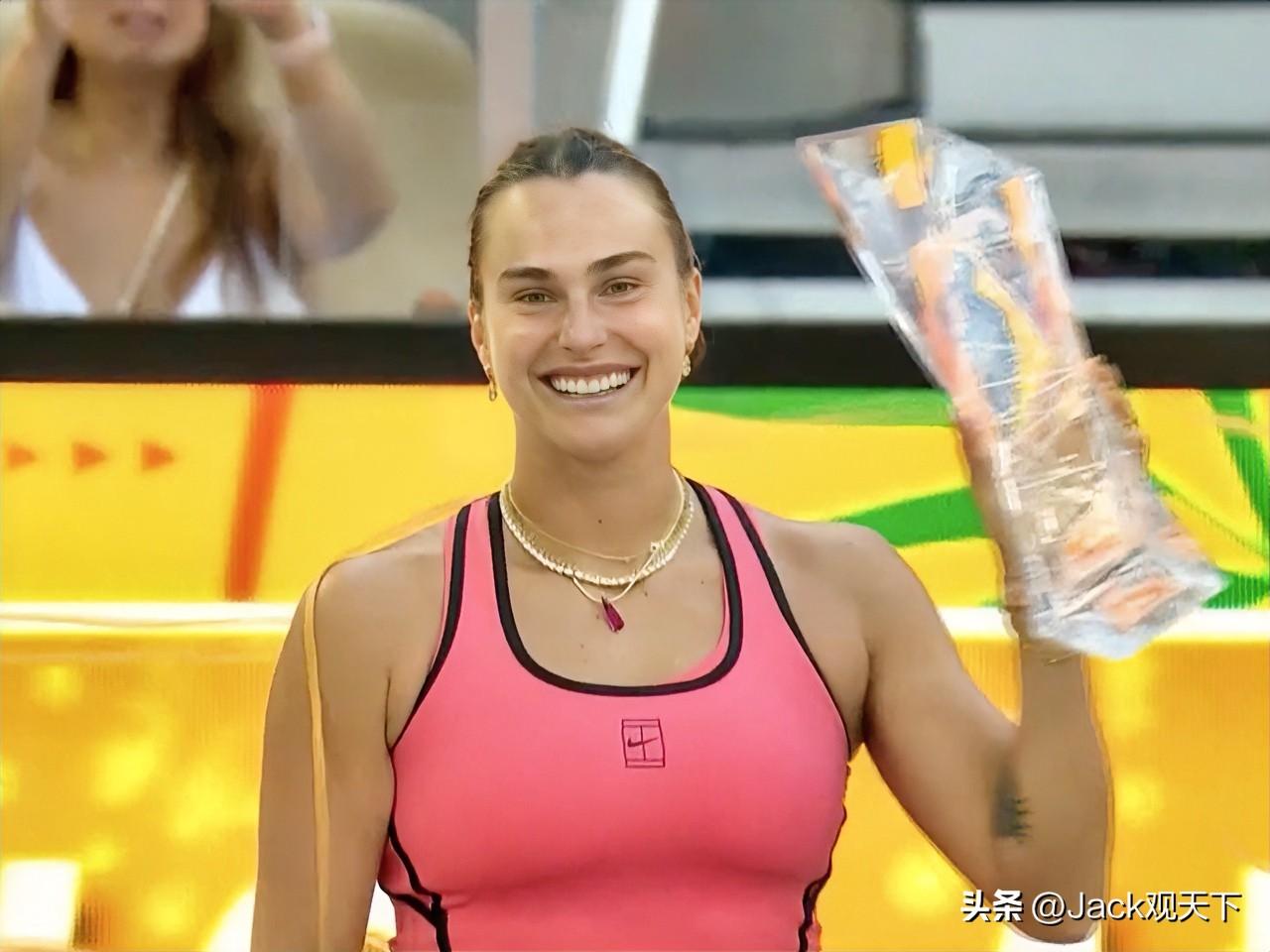 萨巴伦卡战胜高夫，成功卫冕迈阿密，拿下阳光双赛双冠🏆，高夫世界排名反超斯瓦泰克