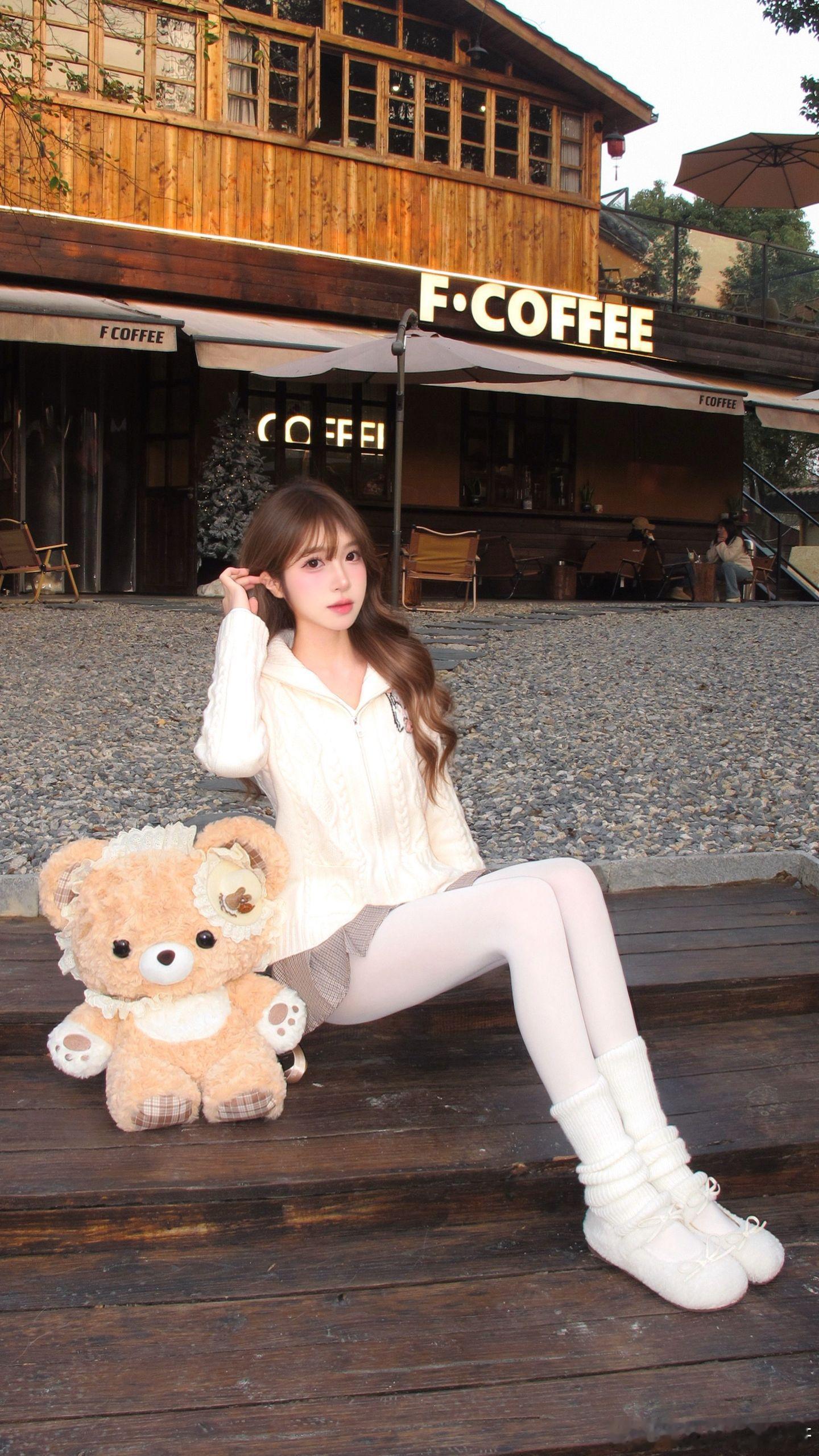 白色系的清纯可爱~ 