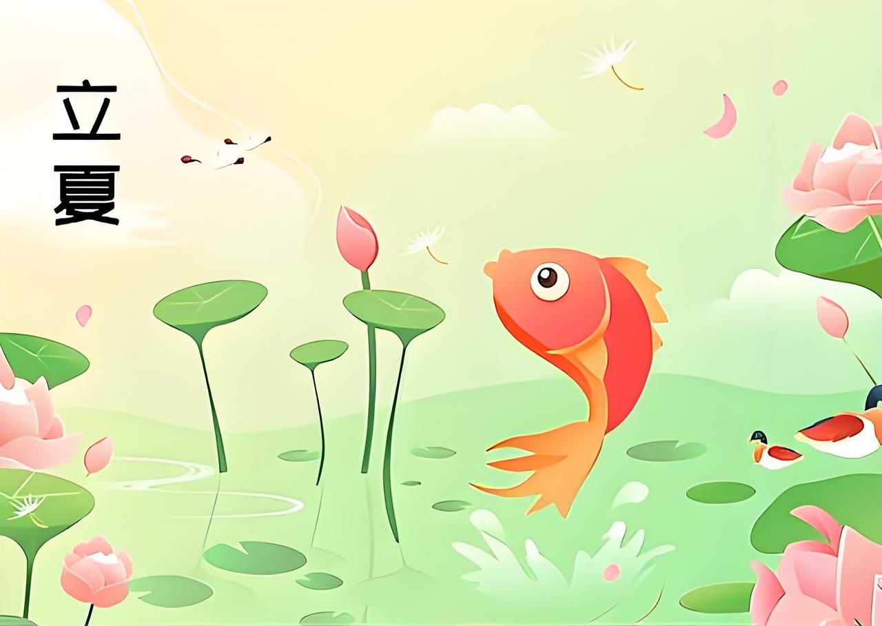 注意啦！老话讲“上午立夏凉飕飕，下午立夏热死牛”，今年立夏交节时间是 5月5日今