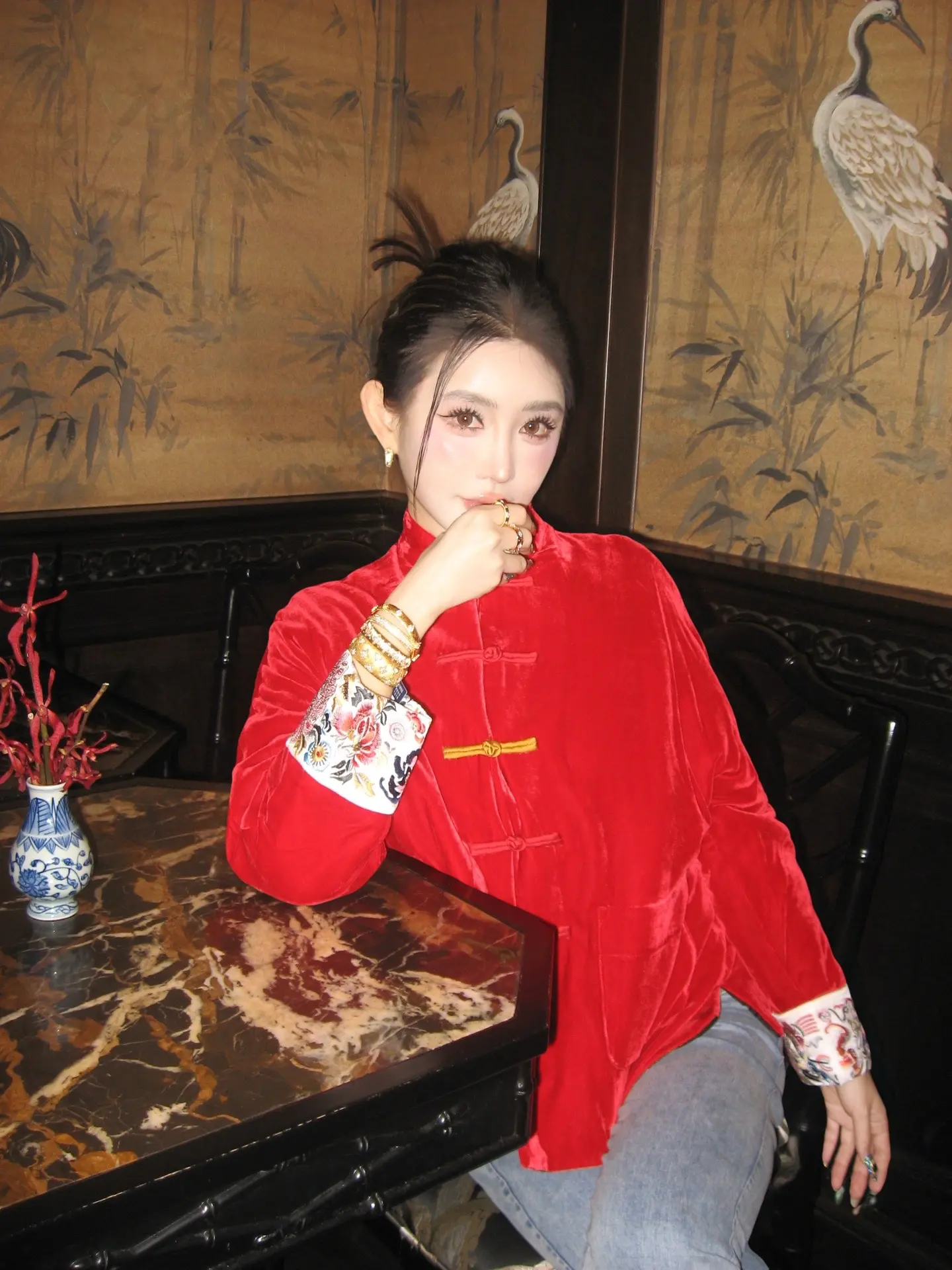 新年穿搭 inmyfeelings 辣妹 东方美学 新年快乐