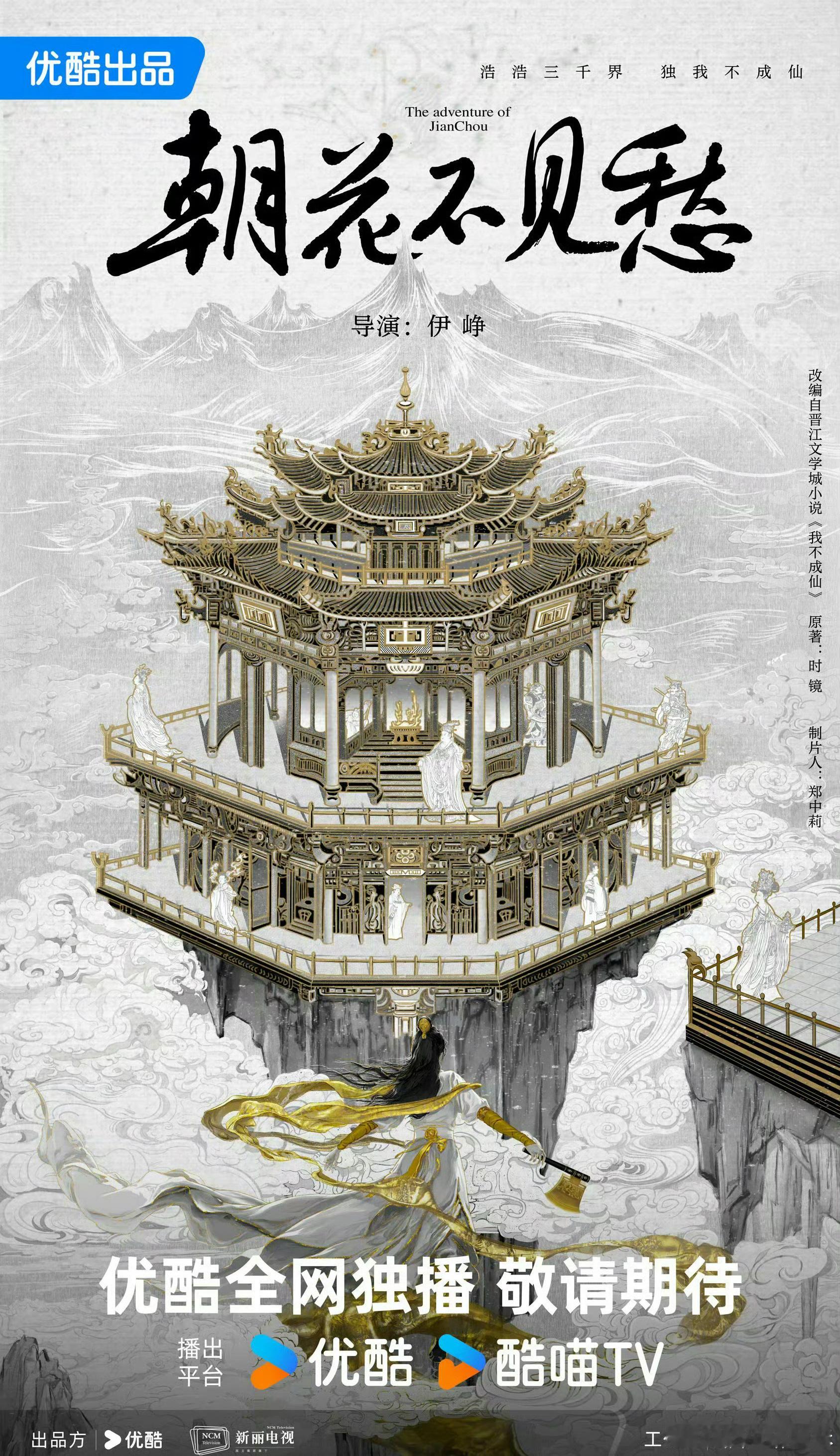 新丽的我不成仙官宣导演伊峥，这剧剧本只能说一般，但主演一定是流量花的。 ​​​