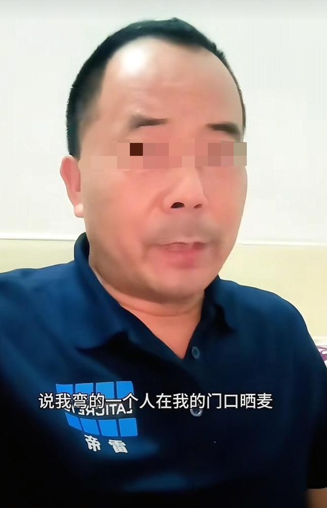 我是湖北黄冈的勇哥，常年在外开货车。

前几天调老家的监控一看，同湾子的远房亲戚