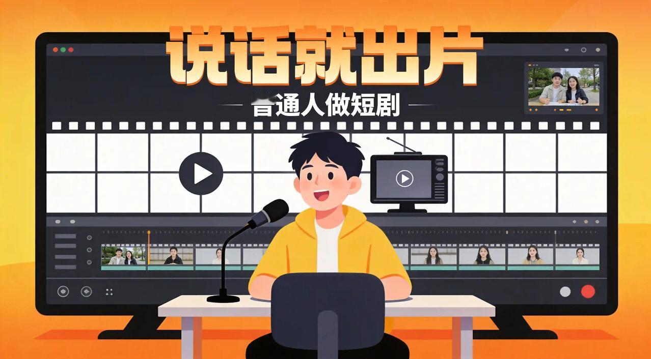 说话就能生成几分钟的视频：普通人做短剧的"免写代码"时代来了

今天有个AI工具