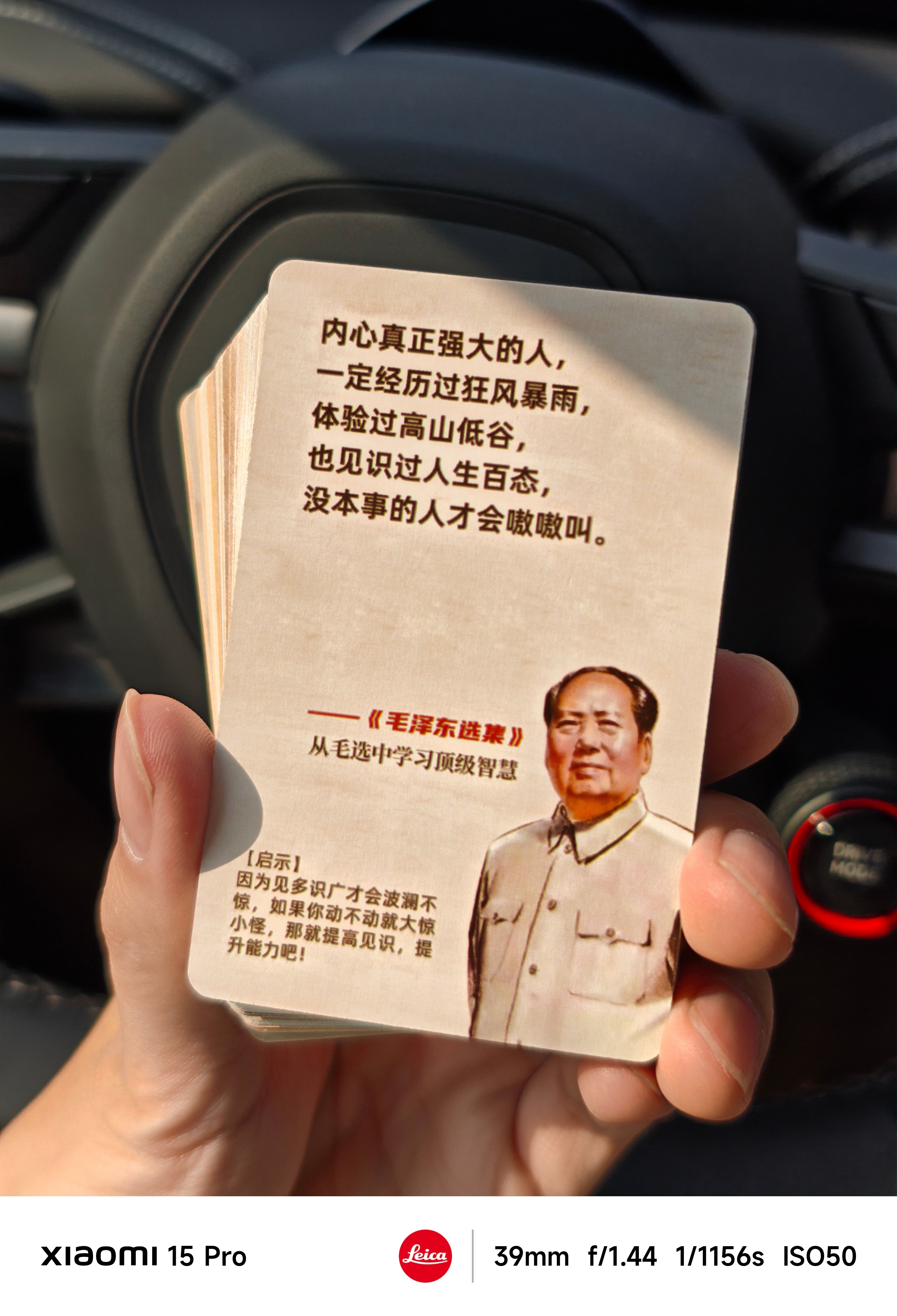 内心真正强大的人，一定经历过狂风暴雨，体验过高山低谷，也见识过人生百态，没本事的