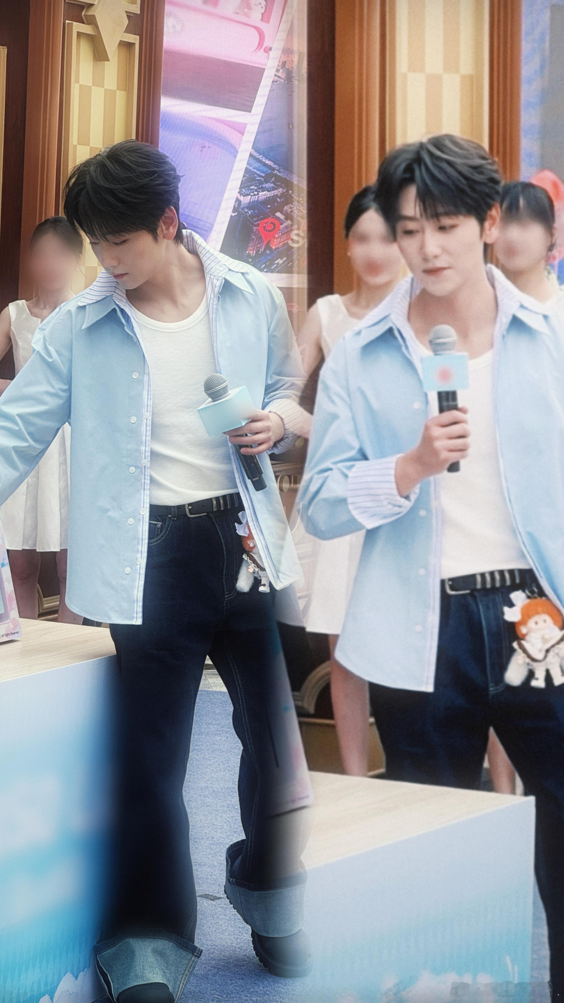 崔雨鑫在三亚续写炽热🥰网友三亚偶遇崔雨鑫，真人比镜头更帅气，温柔互动甜度拉满，