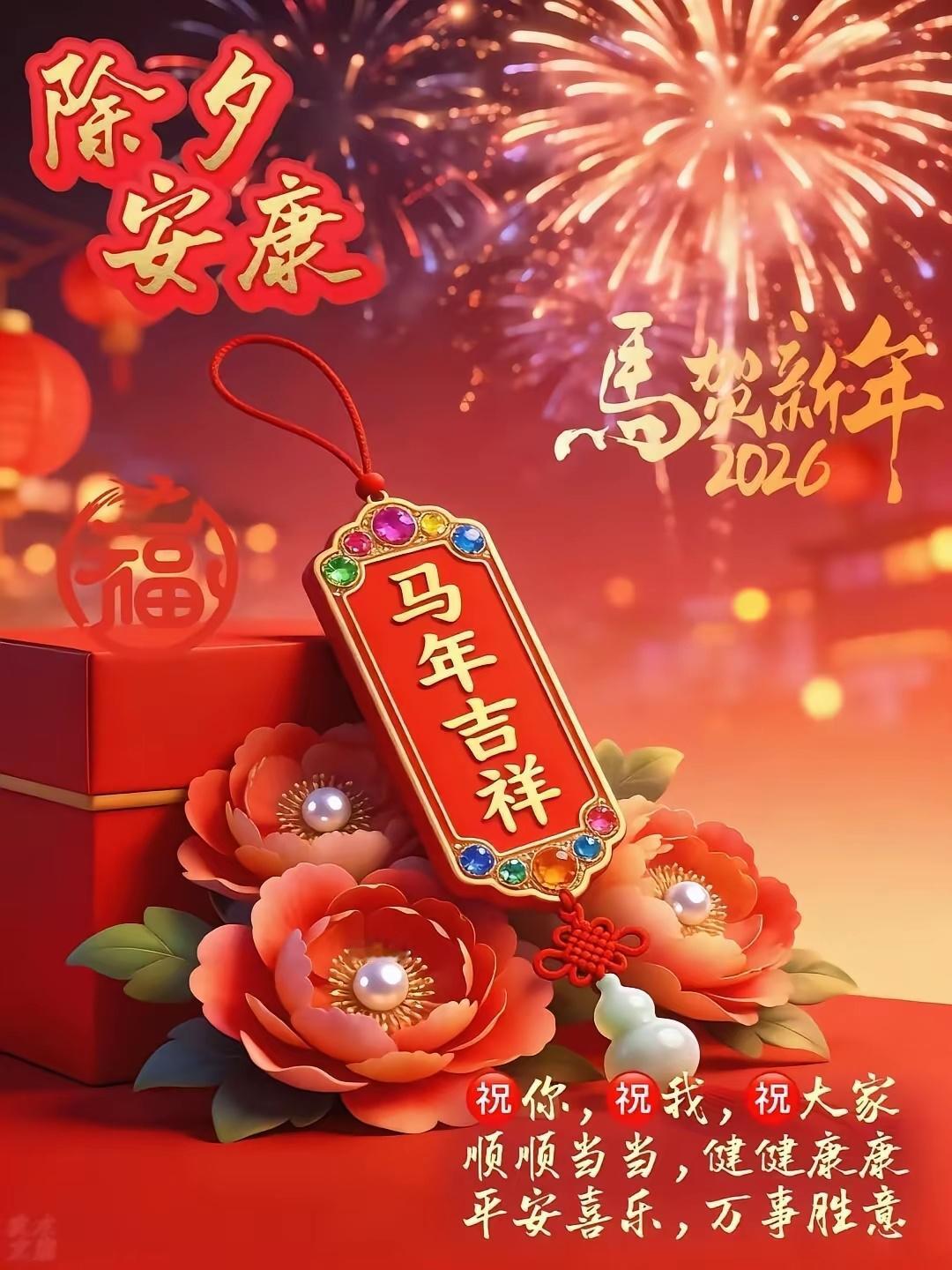 除夕：一半烟火，一半自己新年年间烟火 除夕文案 全家在除夕夜 半生烟火 

终于