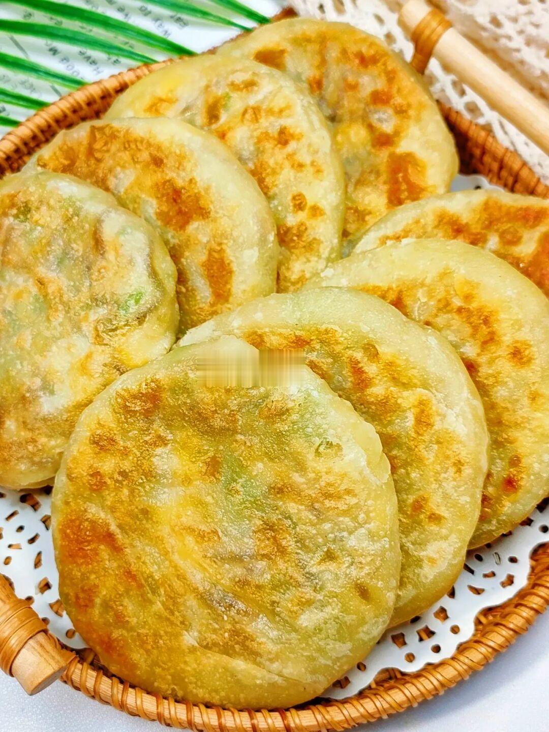 圆白菜粉条馅饼，皮薄馅足超好吃‼️