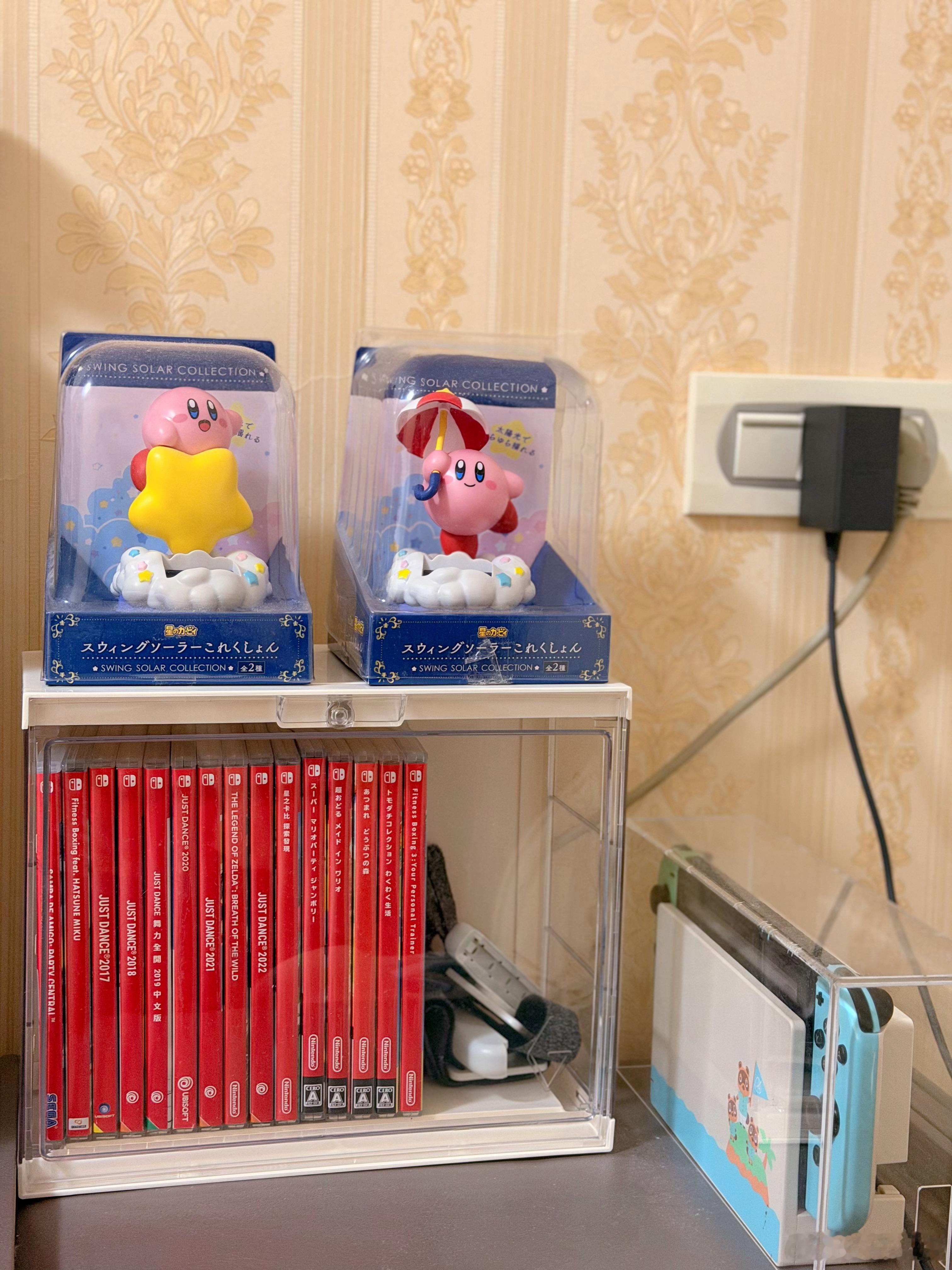 switch 卡带完美收纳盒还可以放配件太棒了 