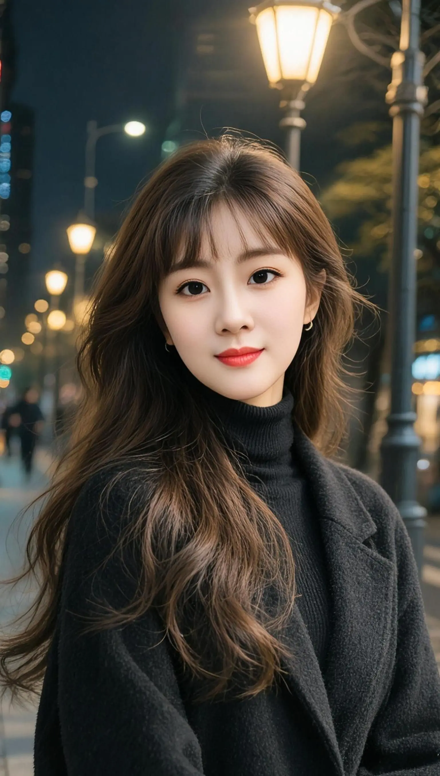 AI夜街唯美写真 ai创作