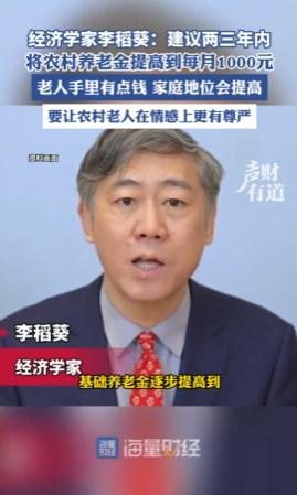 清华教授李稻葵在公开论坛上罕见拍桌子：坚决反对养老政策无限拖延。当年交公粮、修水