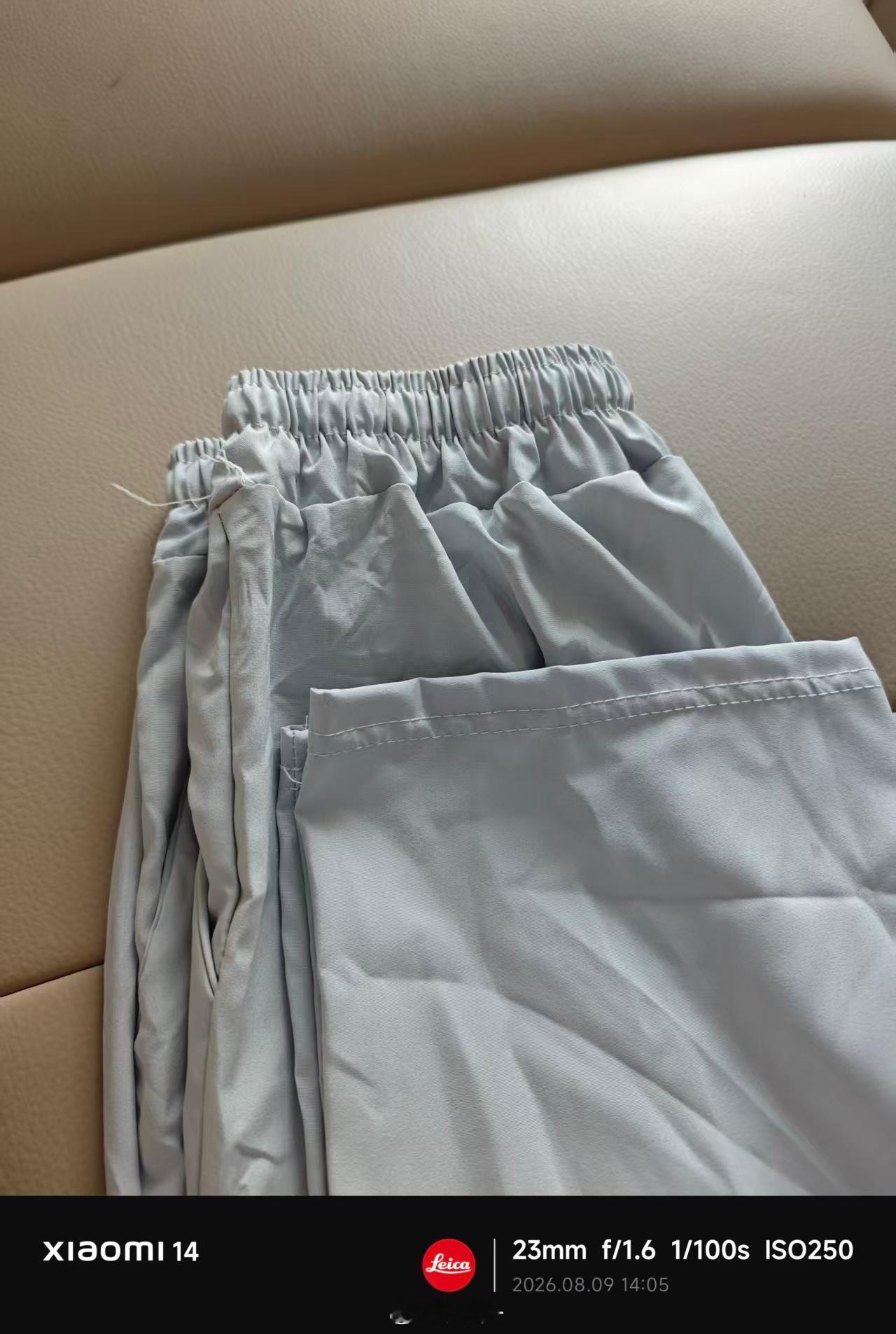 五块钱的裤子到货了发现百分百聚酯纤维，退货还得花六块钱，我怀疑商家算计好的 