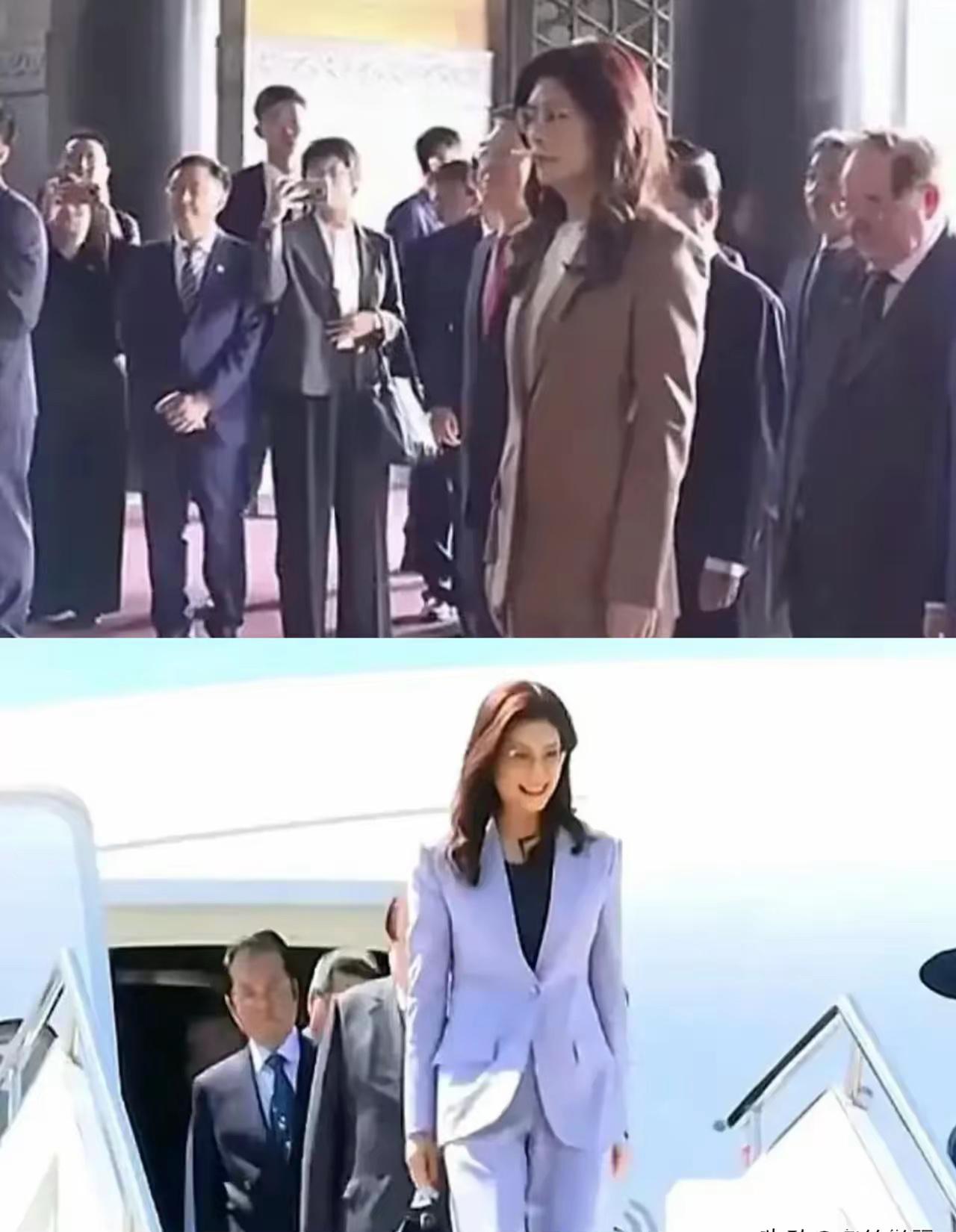 一天换一个色，同款西服连着穿。
顶级阶层的体面，从来都是润物细无声。
昨儿个落地