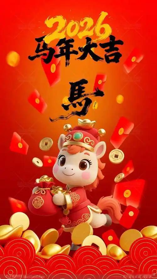 春晚春节快乐，马年吉祥。 