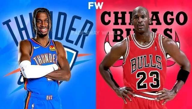 亚历山大会成为下一个乔丹吗？
尽管目前他仅有一座总冠军奖杯，但雷霆队本赛季表现强