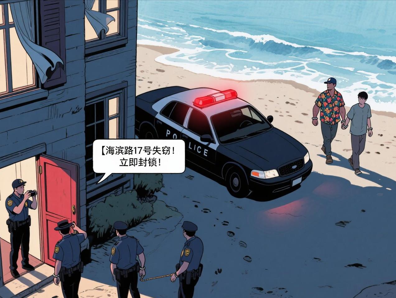 智商大考验，每天一个推理小故事，今日推理：

《警长智破盗窃案》

海边的一栋住