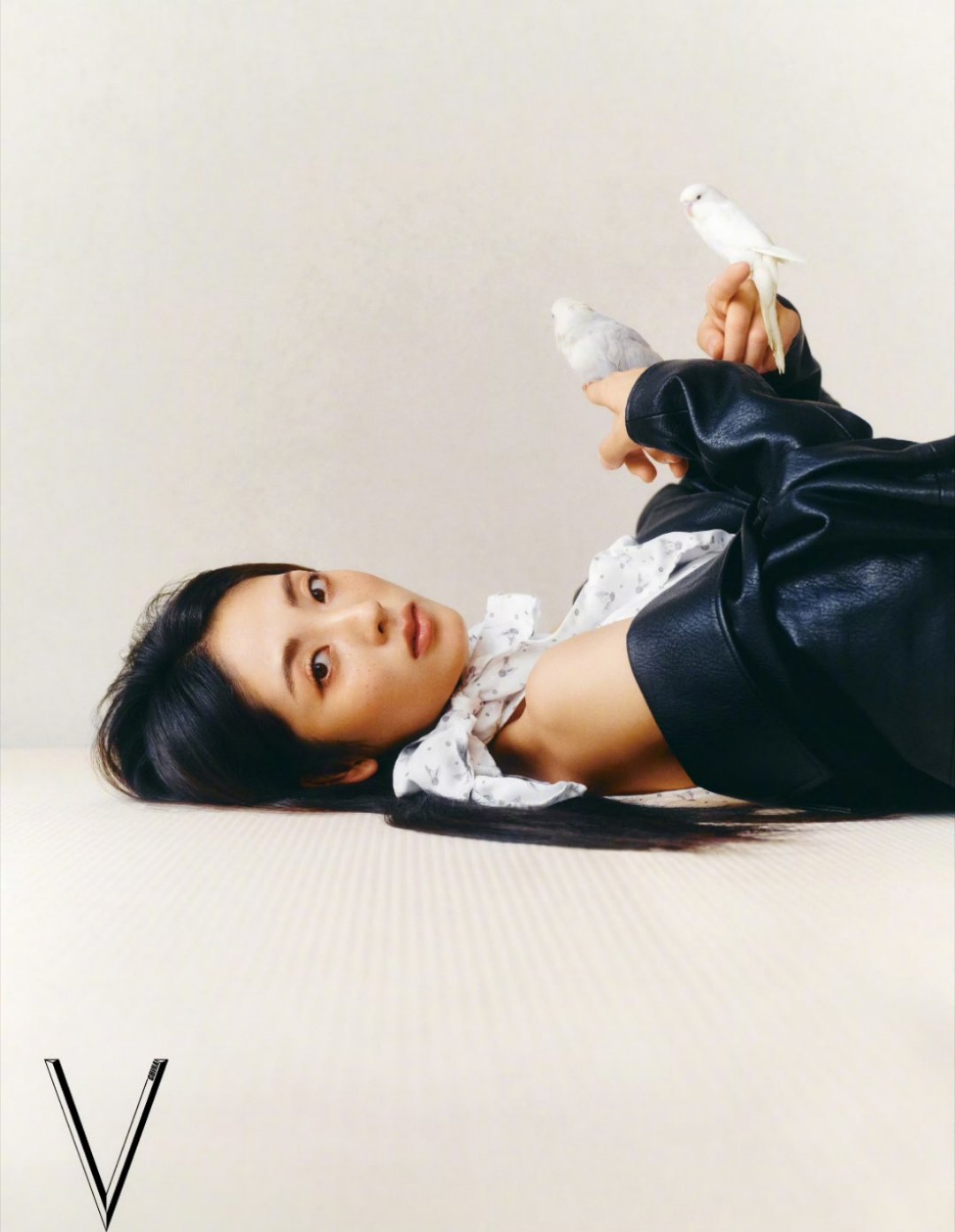 刑菲好漂亮的小雀斑妆，好治愈的笑，就这样开心幸福就好 ​​​