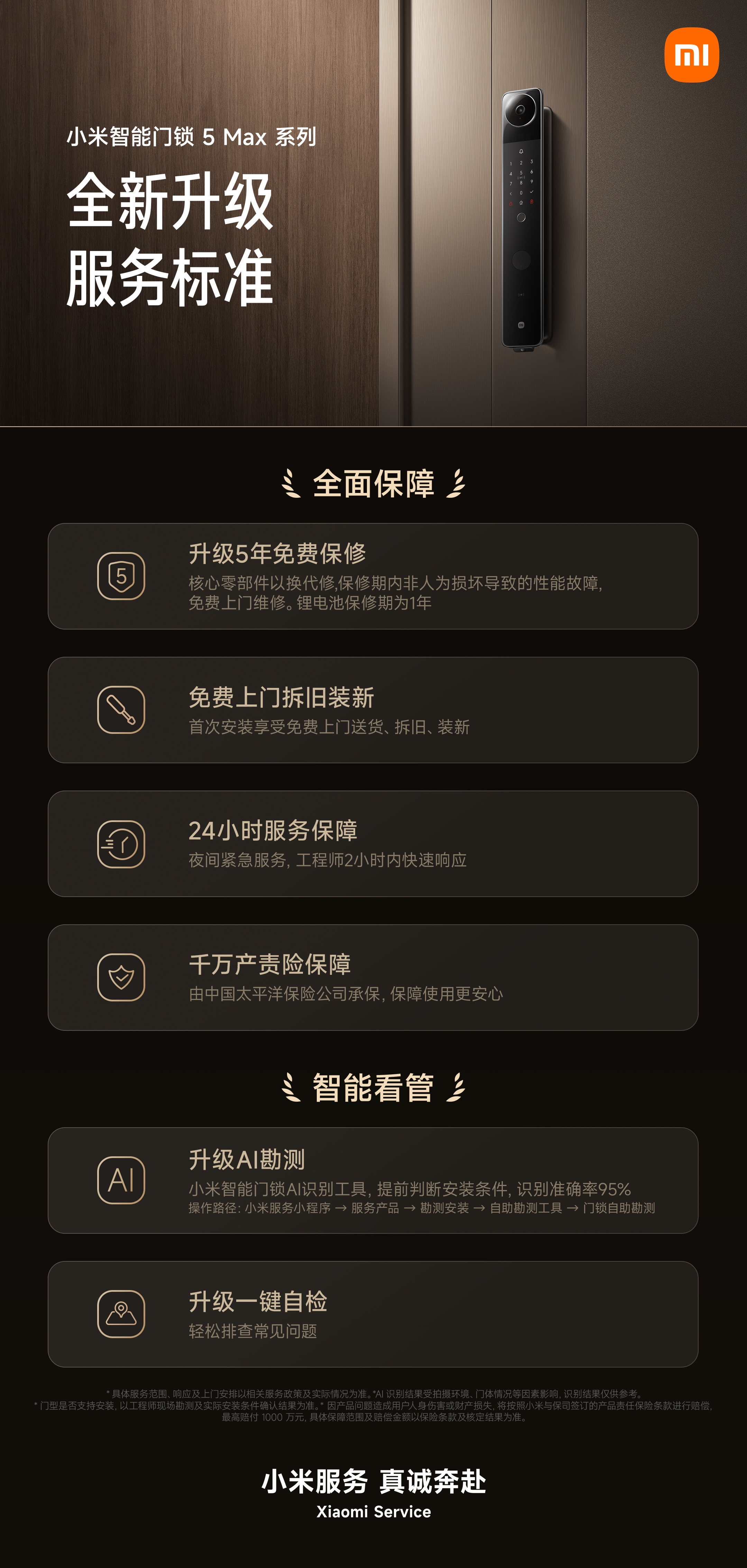 智能门锁卷到今天，指纹、摄像头、3D 识别早就卷麻了。小米智能门锁 5Max 这