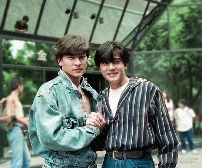 1991年刘德华(30岁)郭富城(25岁) 