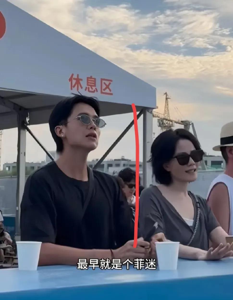 王菲的男闺蜜长的非常帅，而且个子很高，可以说李亚鹏谢霆锋都比不了。
王菲男闺蜜出