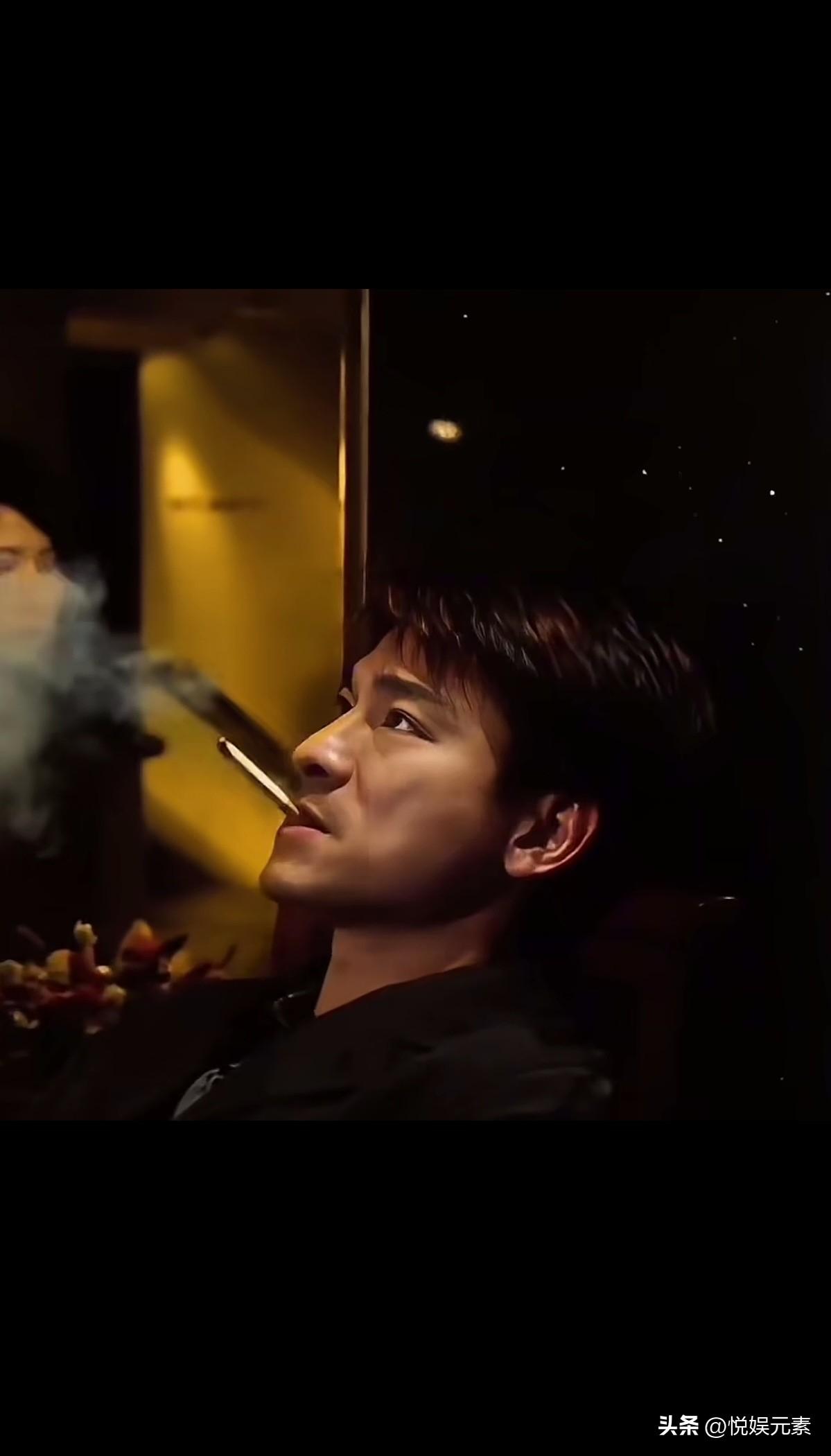 天下颜值共十斗，
刘德华一个人就独占了八斗。
天王刘德华就是帅，
他一个抽烟的动