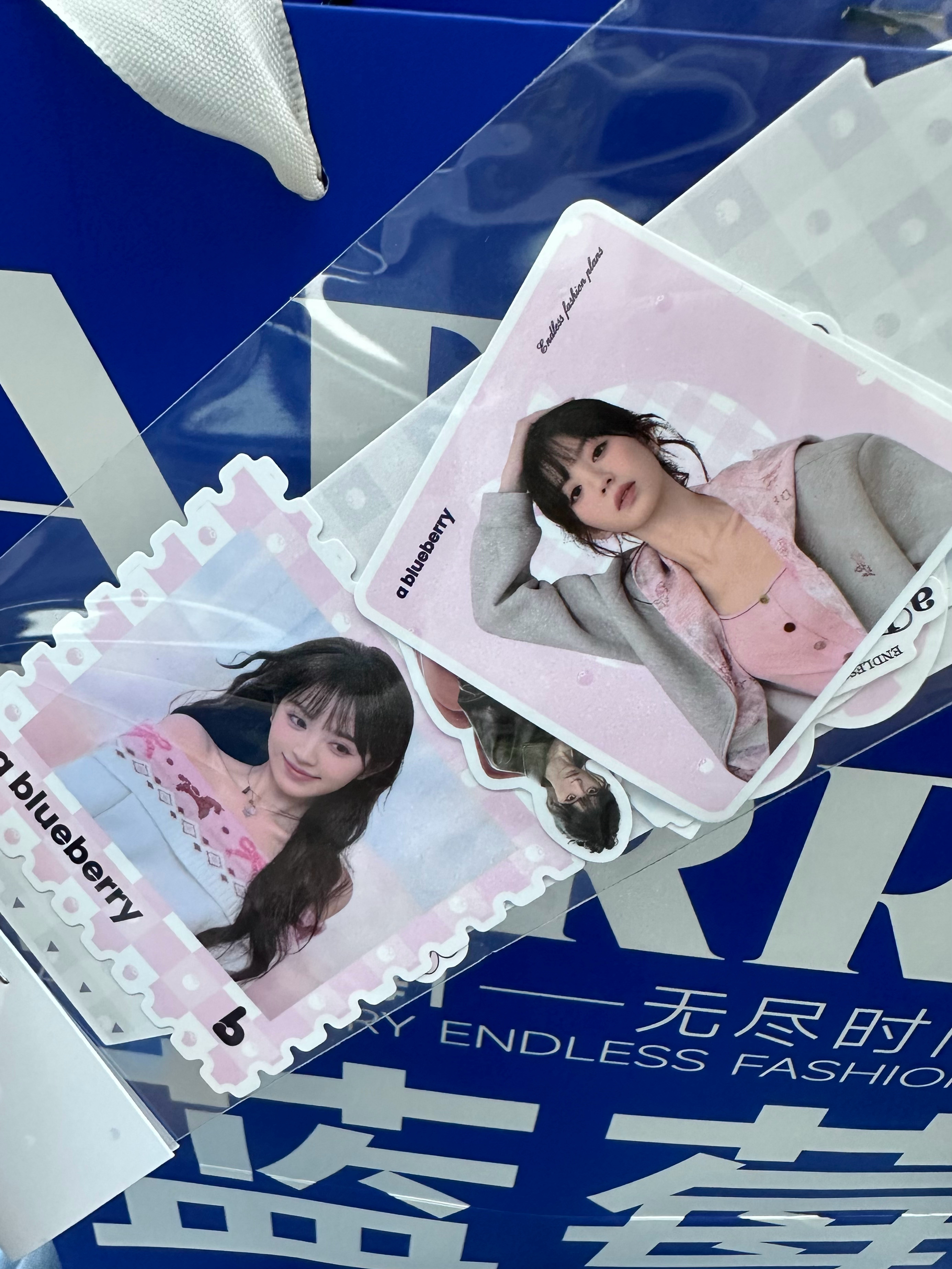 总算是抽时间来了 结果只剩撕拉片了[皱眉] 田曦薇ablueberry品牌代言人