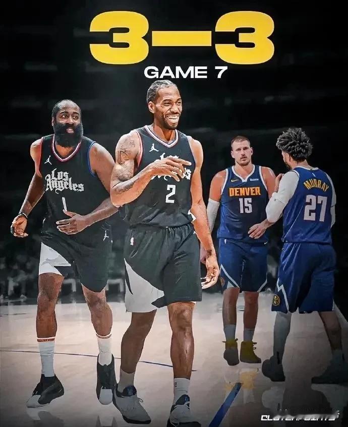 哈登已经抢七了，火箭明天也得把勇士逼近抢七大战了！

NBA季后赛首轮比赛现在只