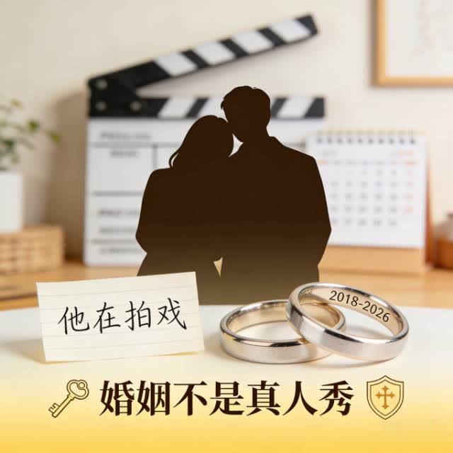 张百乔老婆四字辟谣：最好的婚姻，从不用向外界“秀证明”
 
“他在拍戏”四个字，