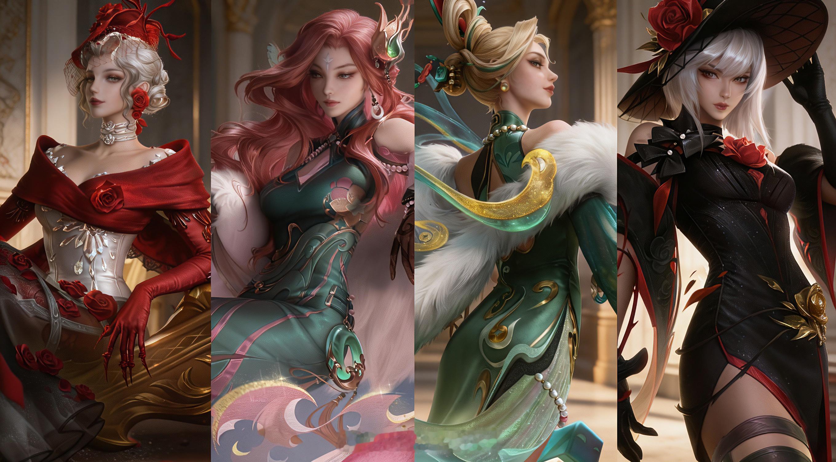 峡谷大姐大们王者荣耀 游戏日常