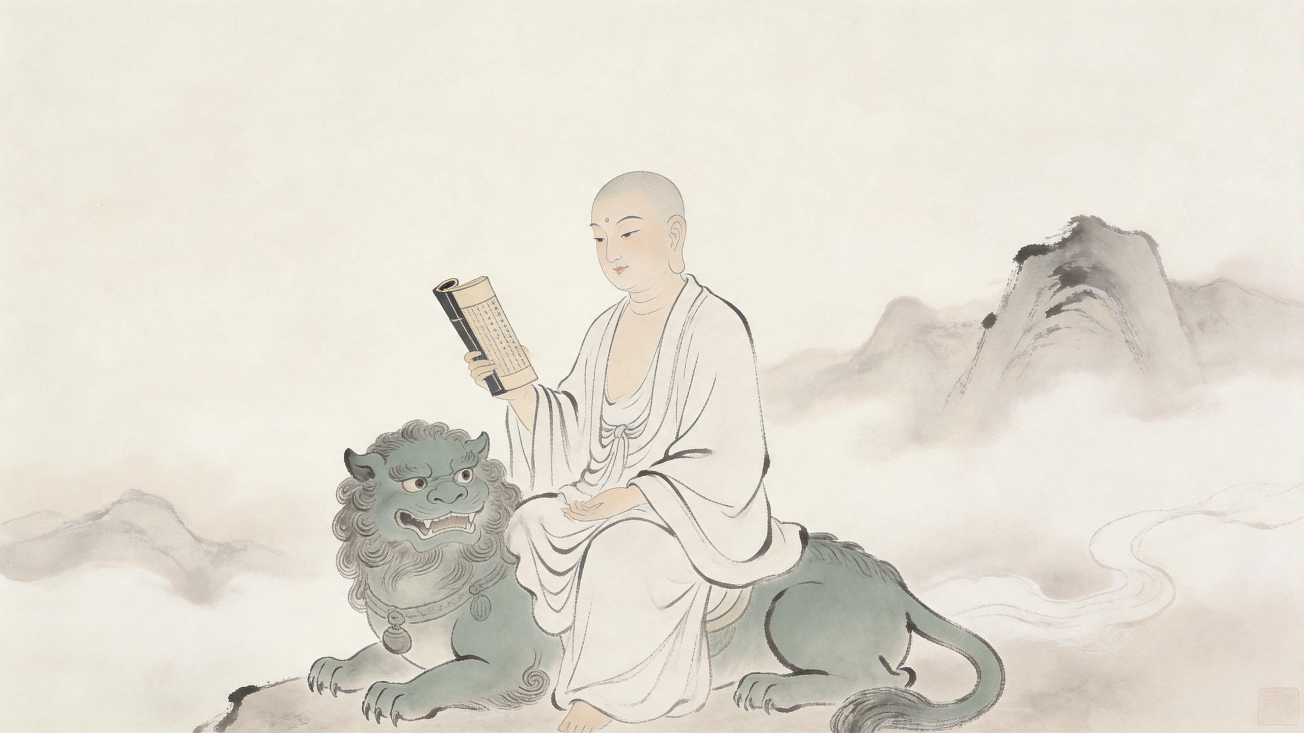 得文殊护持，生活皆甜，好运常伴身旁 