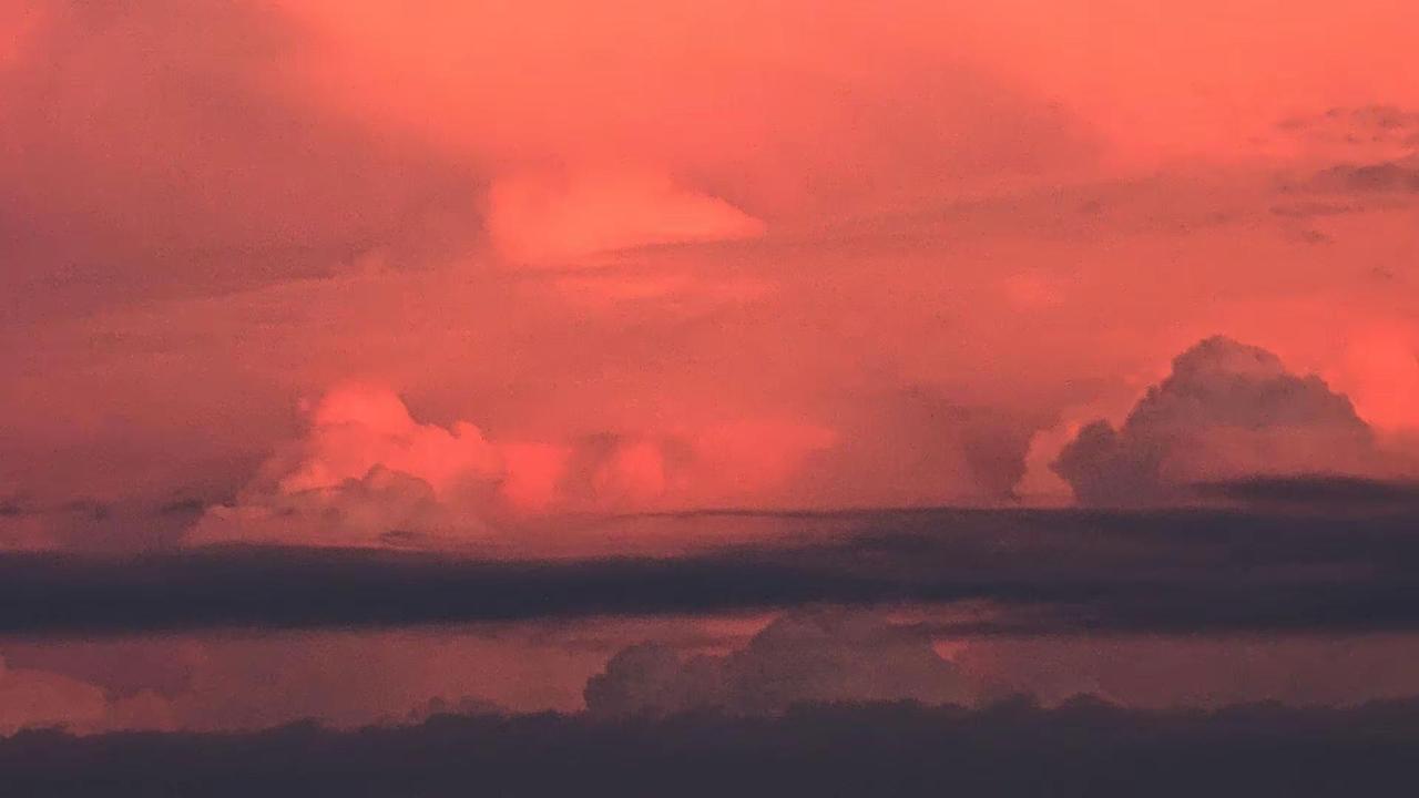 长沙初夏火烧云美到失语